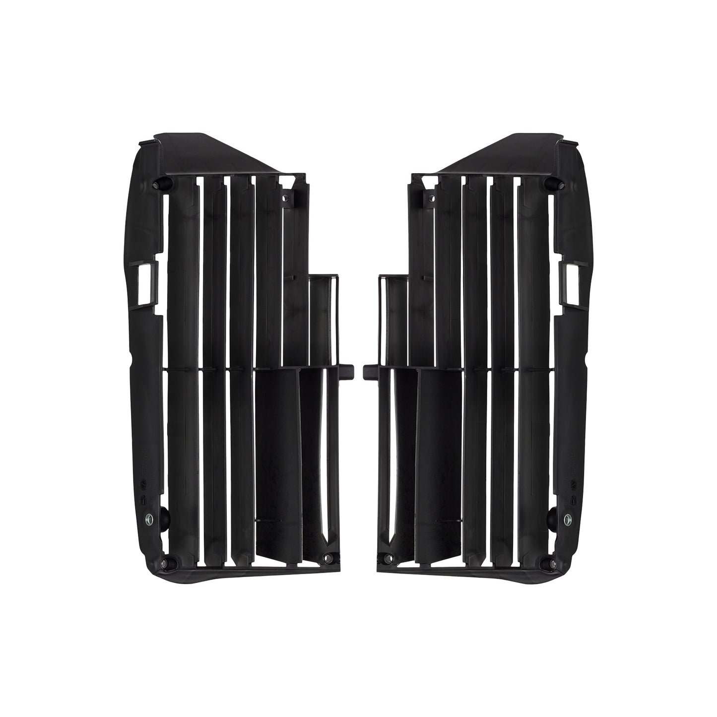 Polisport Yamaha Radiator Louvers YZF 250 2024 YZF 450 2023 - 24, Black