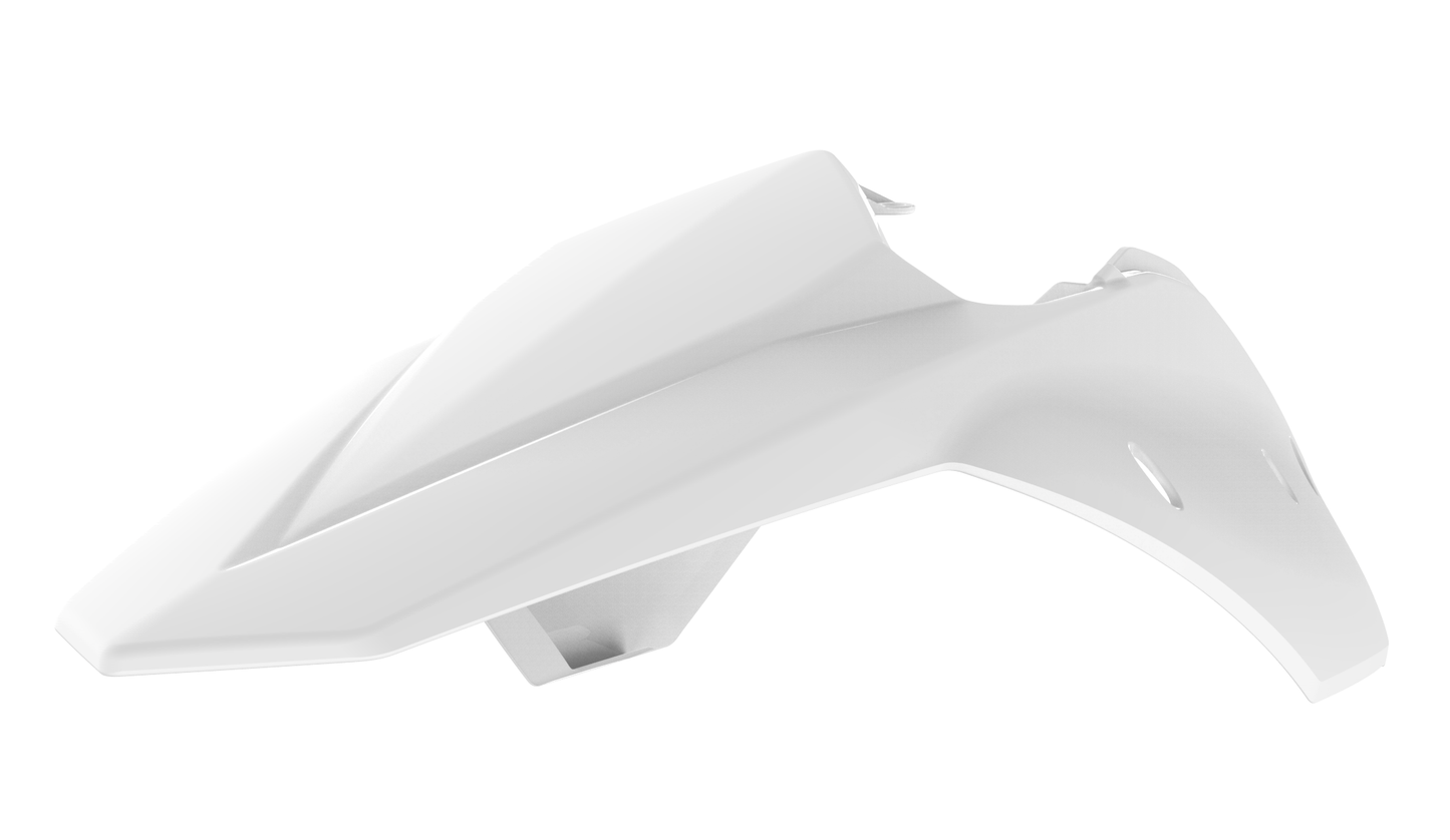 Polisport Beta Plastic Kit with Fork Guards RR ENDURO 2013 - 2017, White