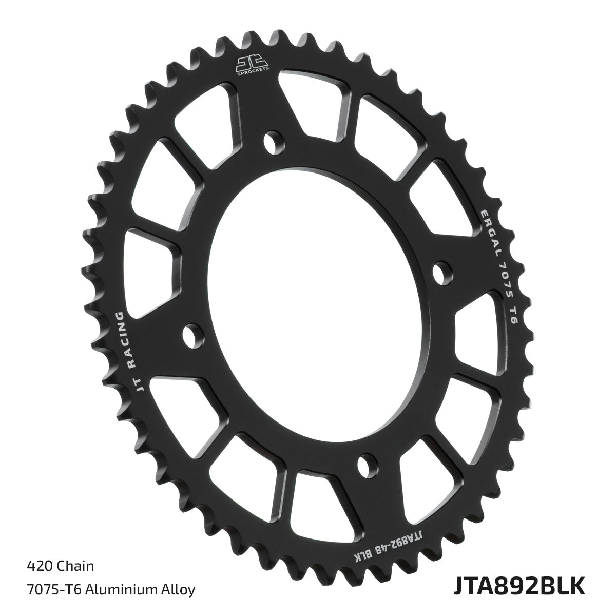 JT Sprockets Aluminium Rear Sprocket KTM Gas Gas SX MC 65 2025 - 2026, 48T