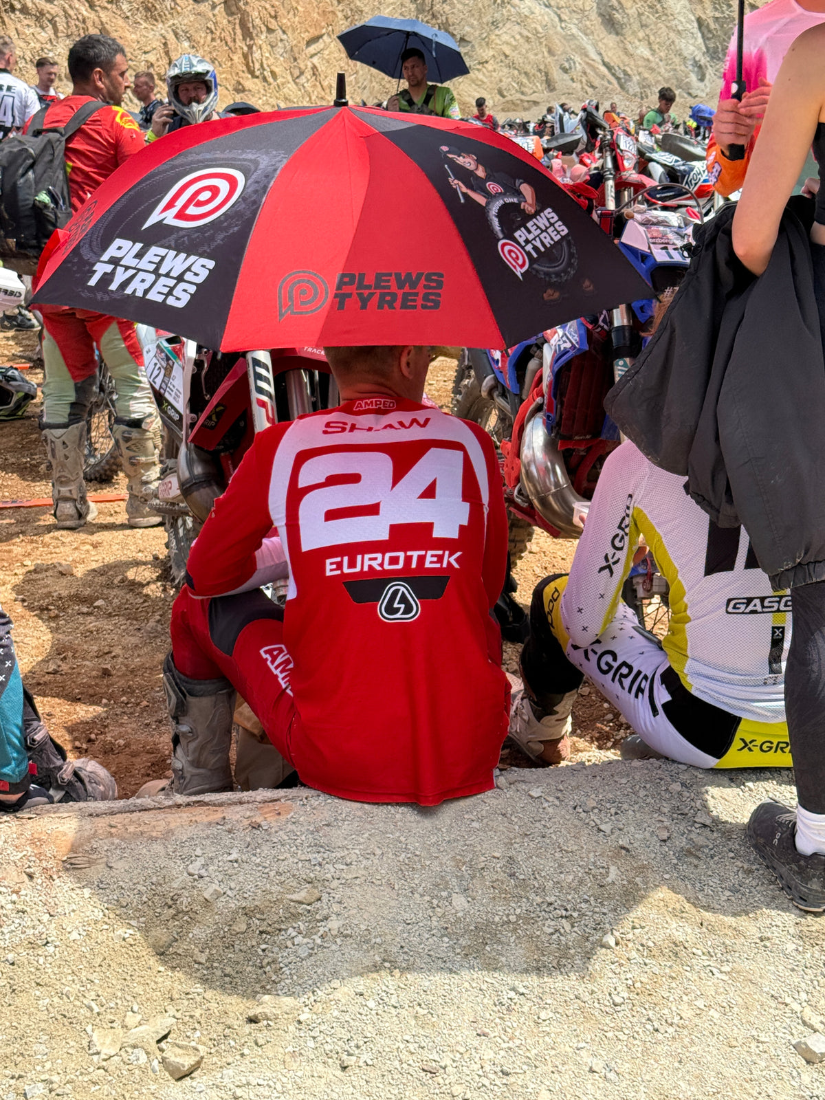 Plews Tyres Race Umbrella | Official Merchandise