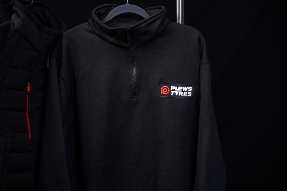 Plews Tyres Team Quarter Zip