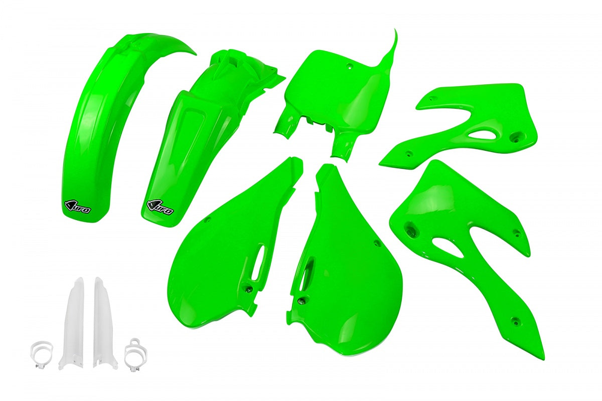 UFO Plastic Kit Kawasaki KX 125 KX 250 1999 - 2002, Green