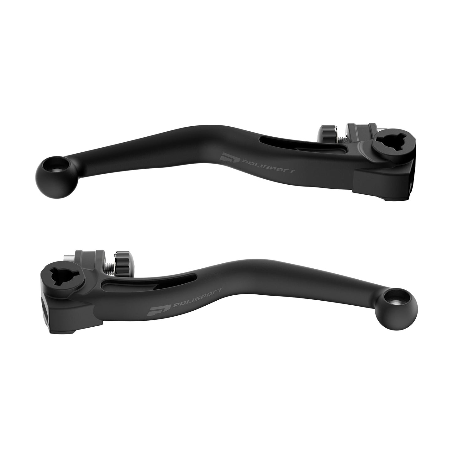 Polisport APT Unbreakable Brake & Clutch Lever Kit Braketec Husqvarna Gas Gas Stark, Black