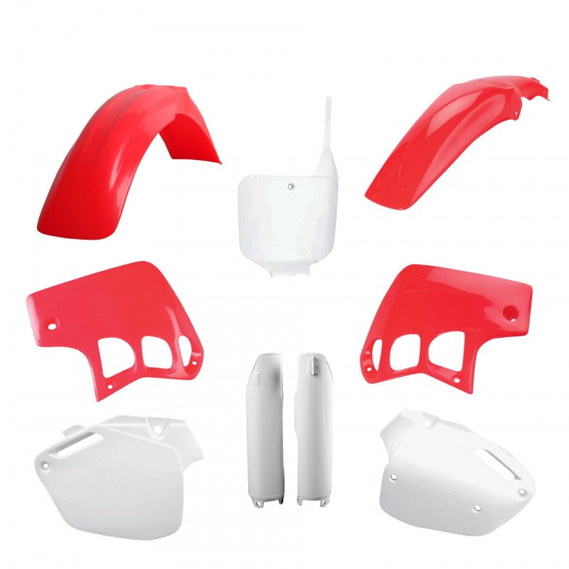 Polisport Honda Plastic Kit with fork Guards CR 500 1995 - 2001, OEM