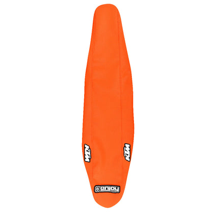 Enjoy Manufacturing KTM Seat Cover SX 85 2025 Ribbed Logo, All Orange