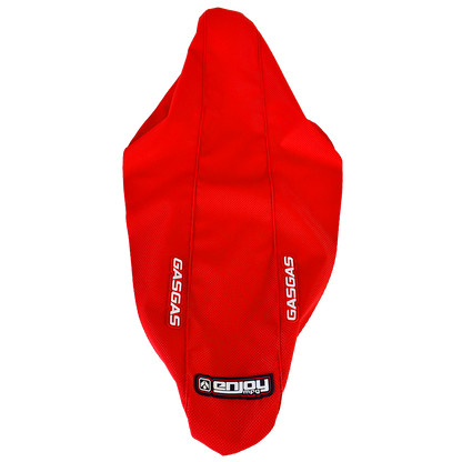 Enjoy Manufacturing Gas Gas seat cover MC 65 2024 - 2026 STD Logo, All Red