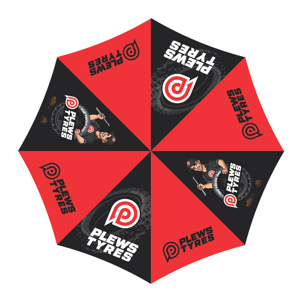 Plews Tyres Race Umbrella | Official Merchandise