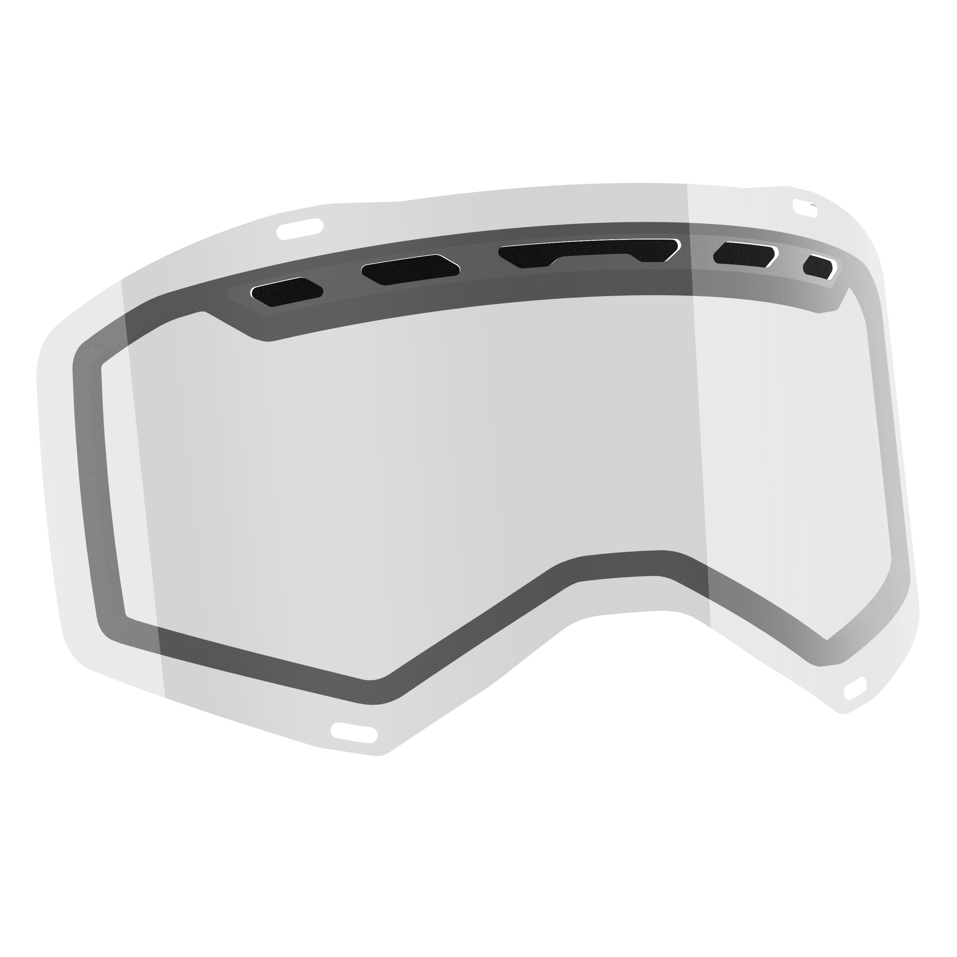Scott Prospect / Fury Double Works Lens Vented, Clear