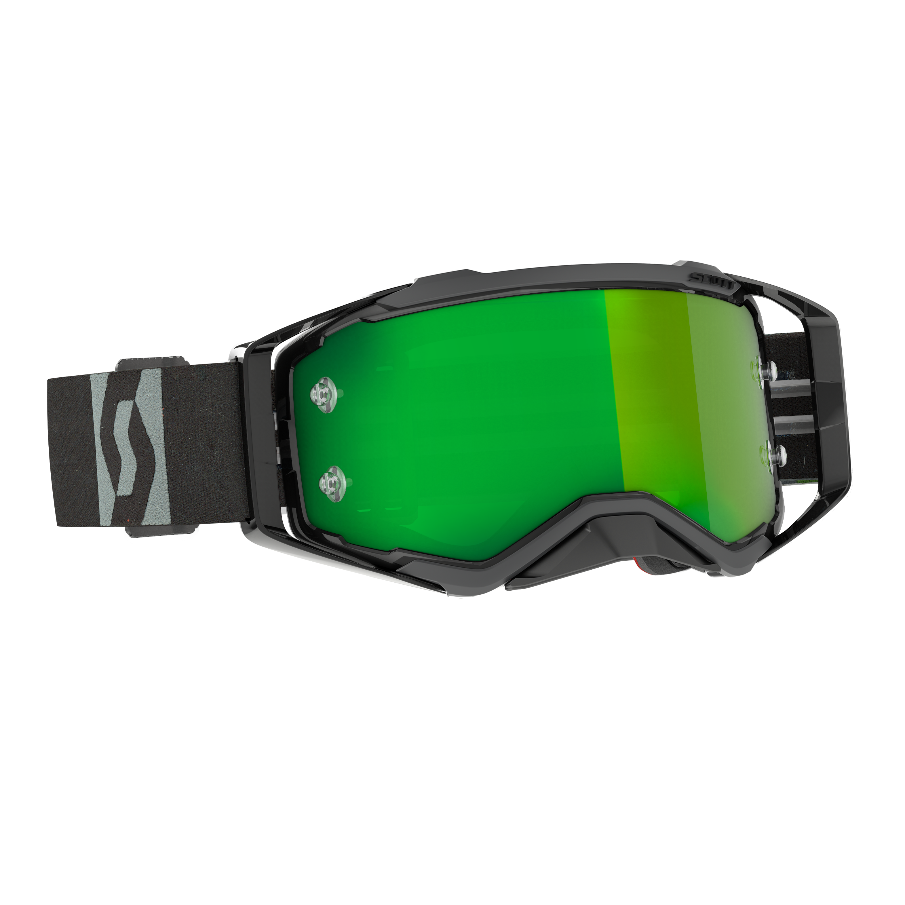 Scott Prospect Goggle, Black / Grey - Green Chrome Works Lens
