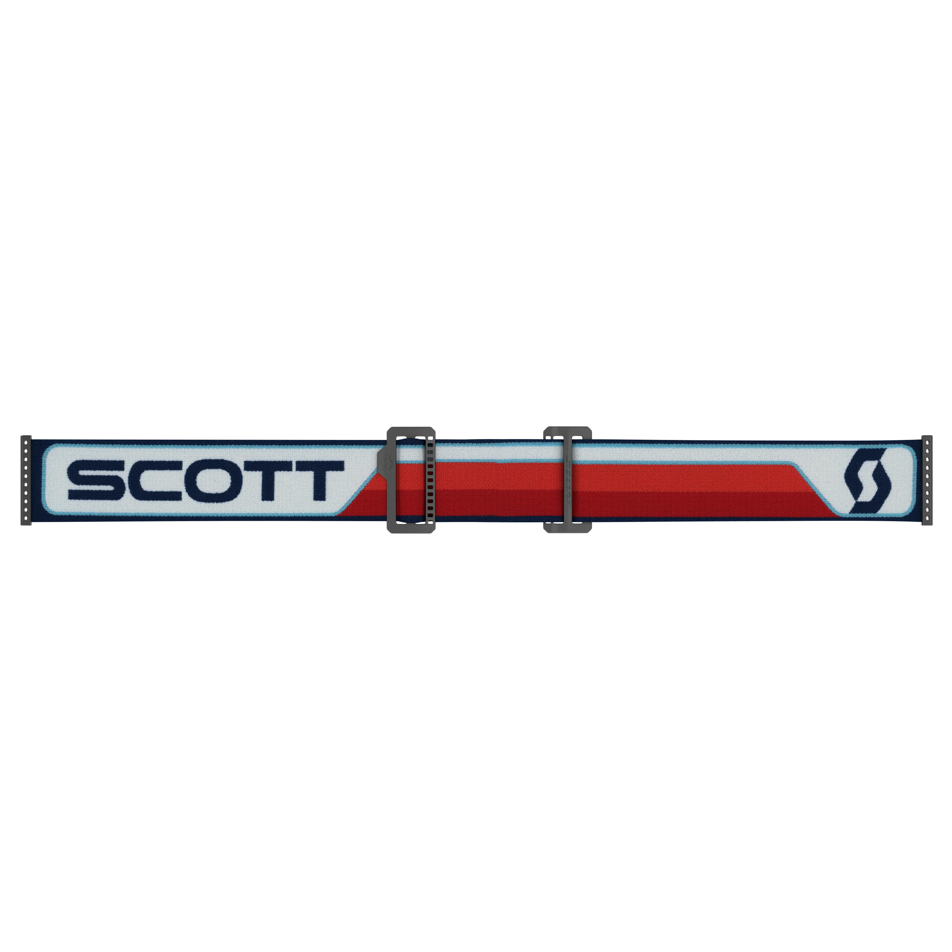 Scott Prospect Goggle, Red / White - Yellow Chrome  Works Lens
