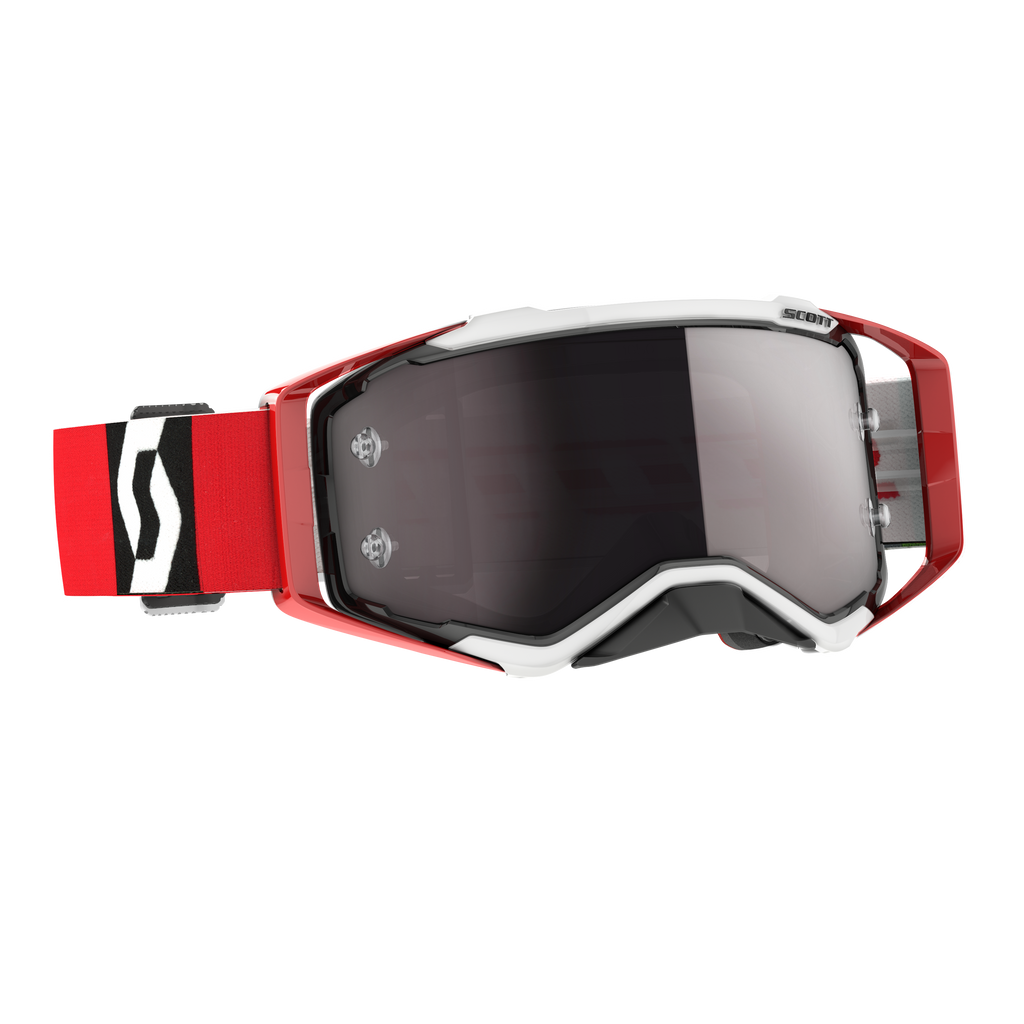 Scott Prospect Goggle, Red / Black – Silver Chrome Works lens