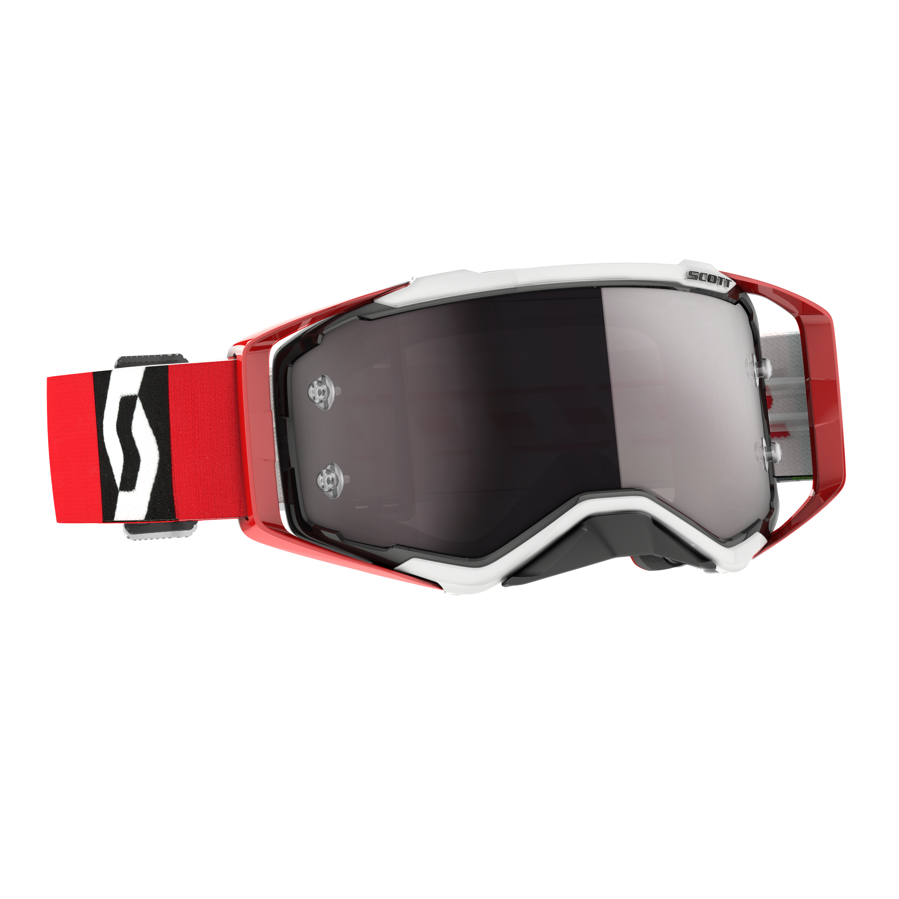 Scott Prospect Goggle, Red / Black – Silver Chrome Works lens