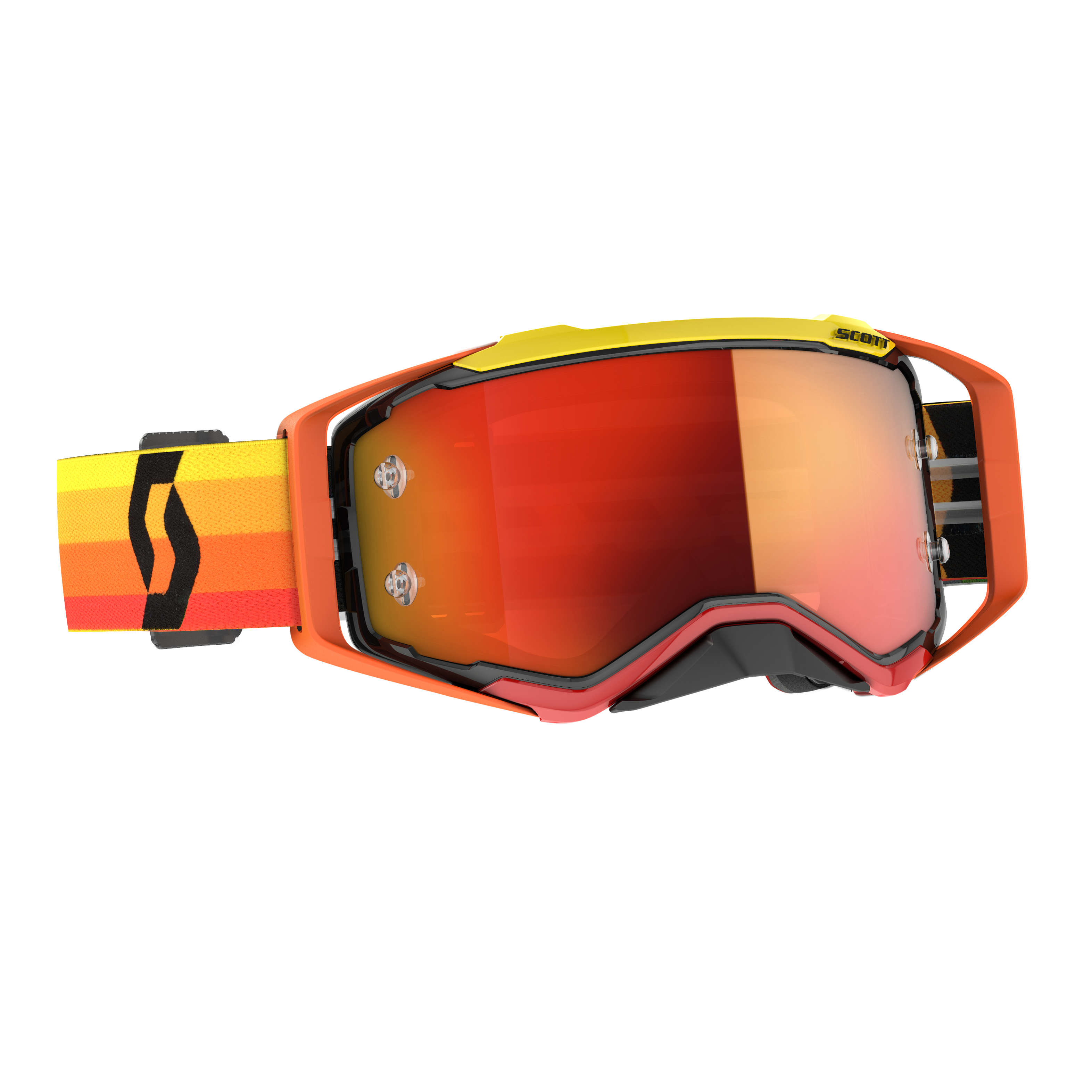 Scott Prospect Goggle, California - Orange / Yellow - Orange Chrome Works Lens