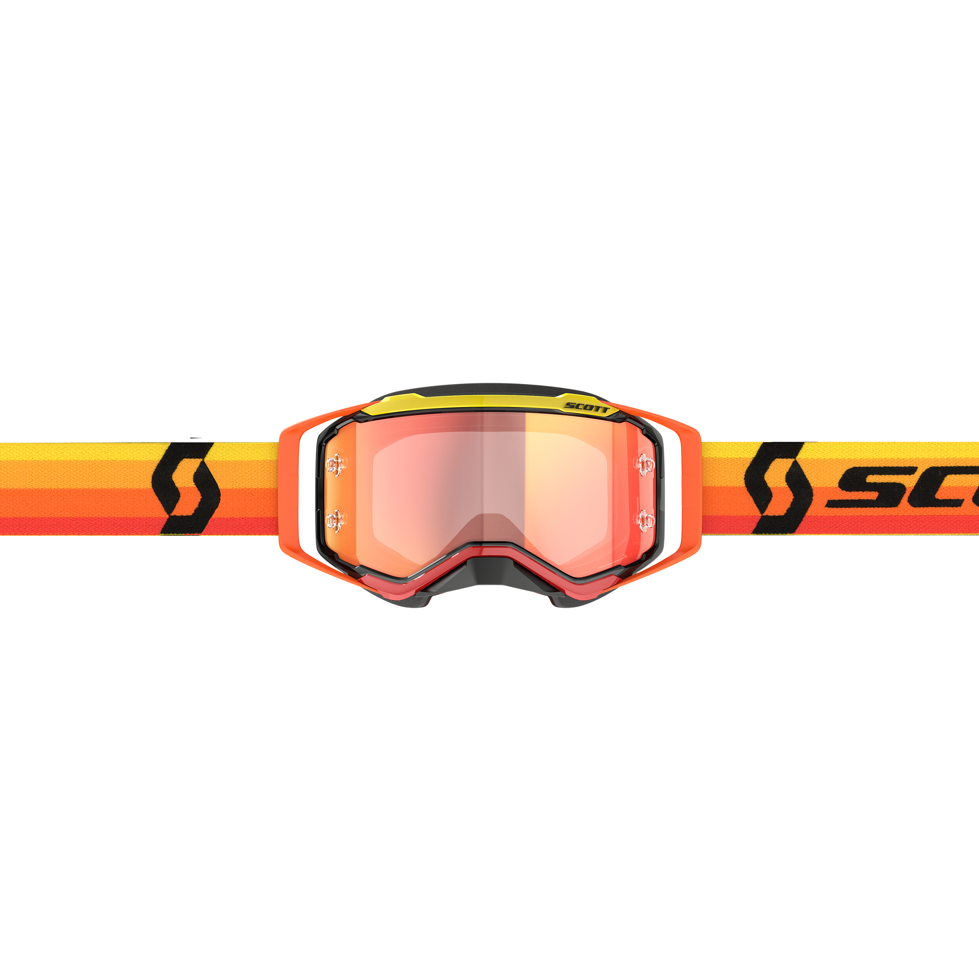 Scott Prospect Goggle, California - Orange / Yellow - Orange Chrome Works Lens