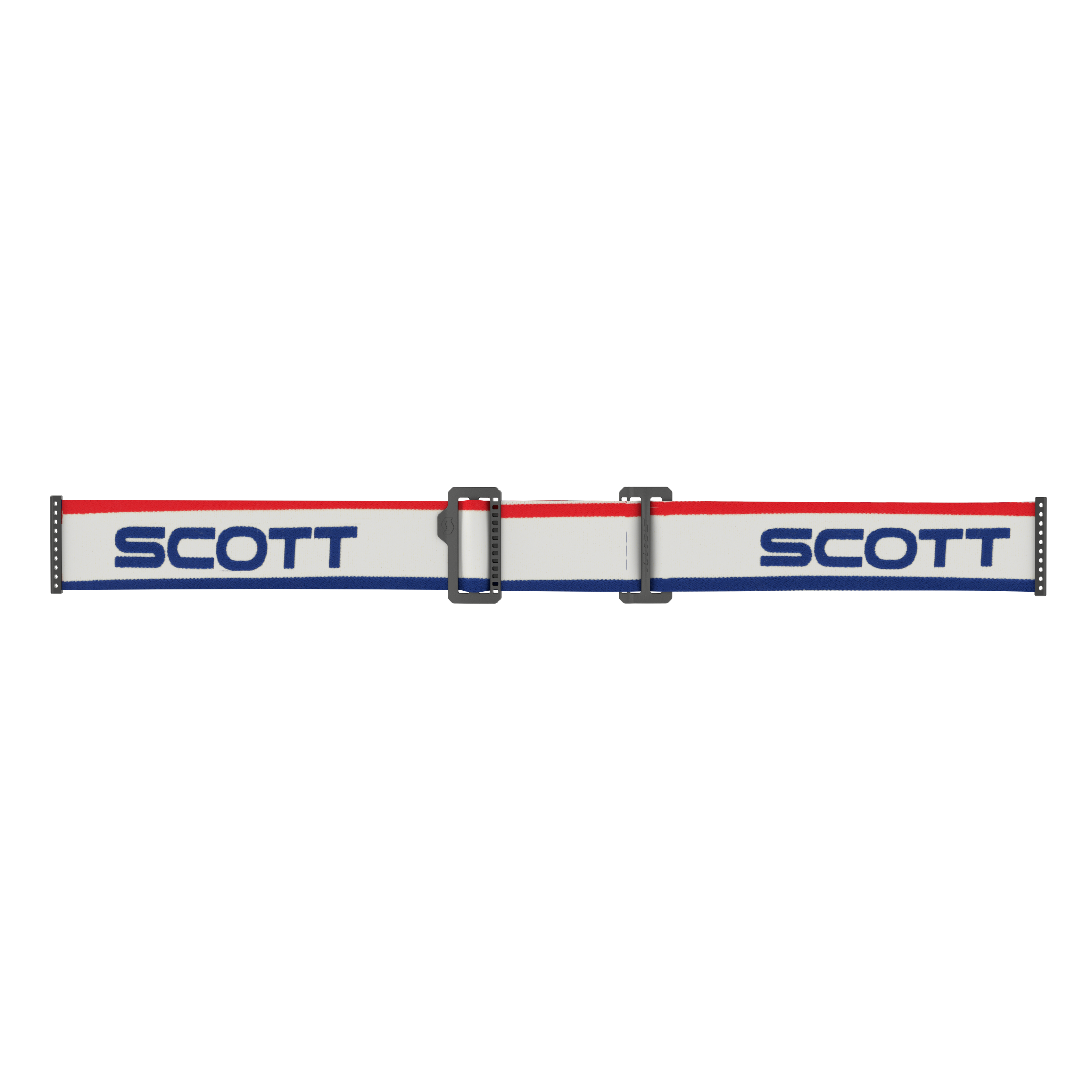 Scott Prospect Goggle, Retro White / Blue – Electric Blue Chrome Works Lens