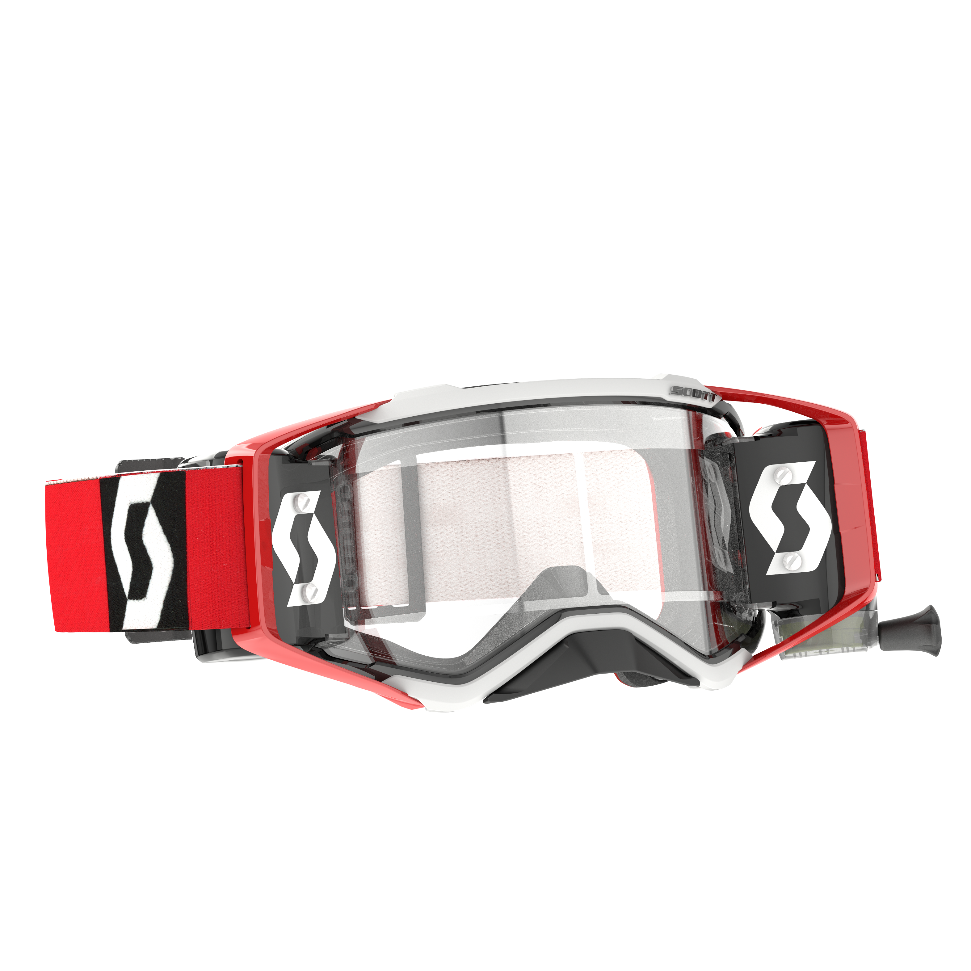 Scott Prospect Goggle WFS, Red / Black – Clear Works Lens