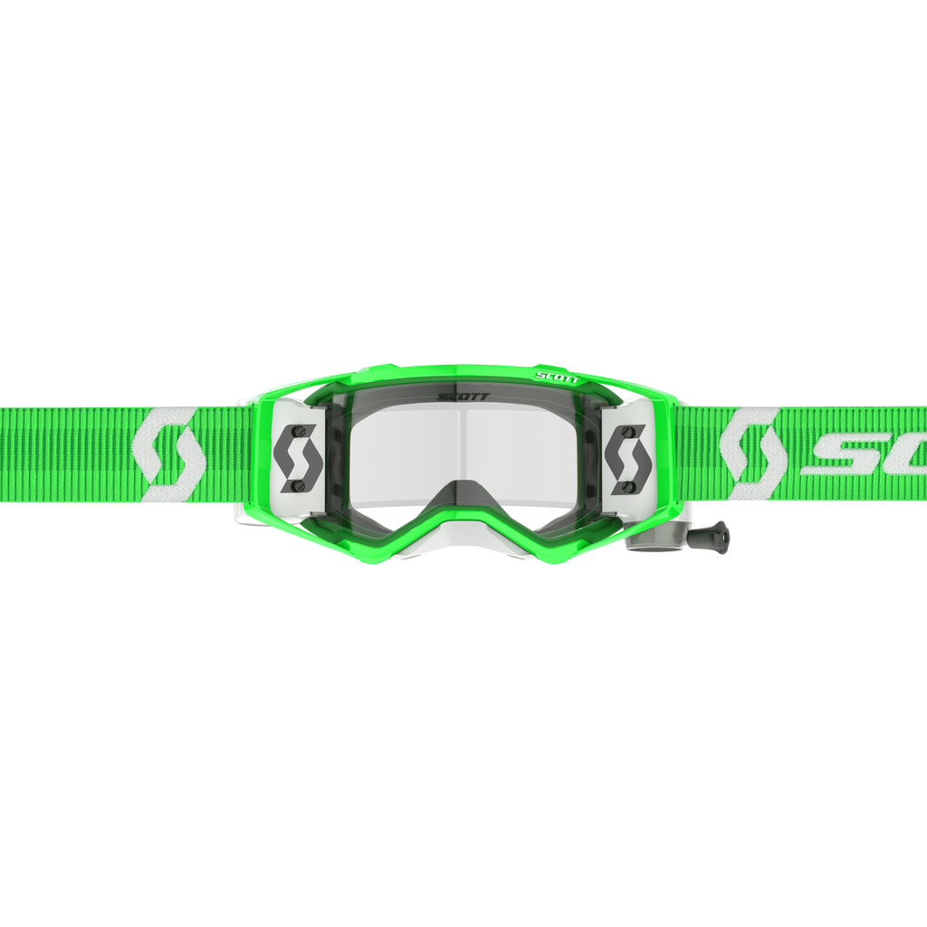 Scott Prospect Goggle WFS, Green / White – Clear Works Lens