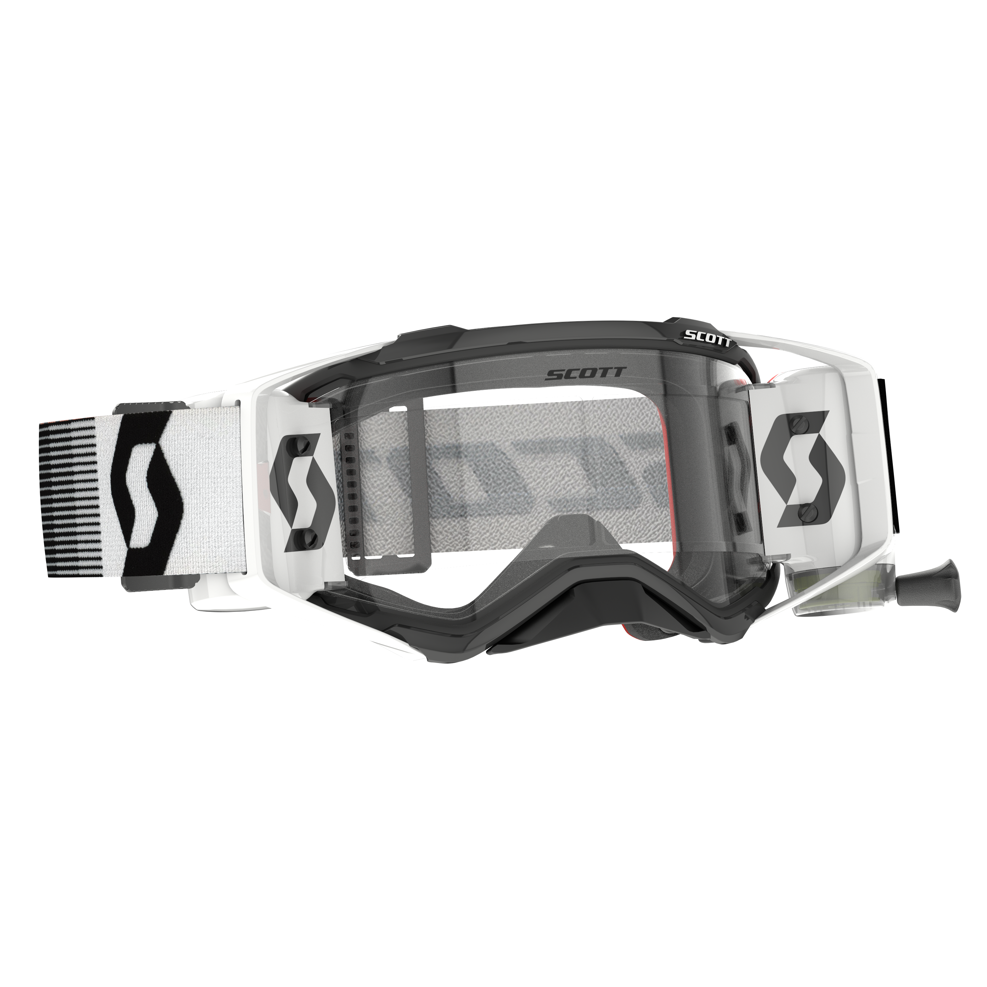 SCOTT Prospect Goggle WFS, Premium Black / White - Clear Works