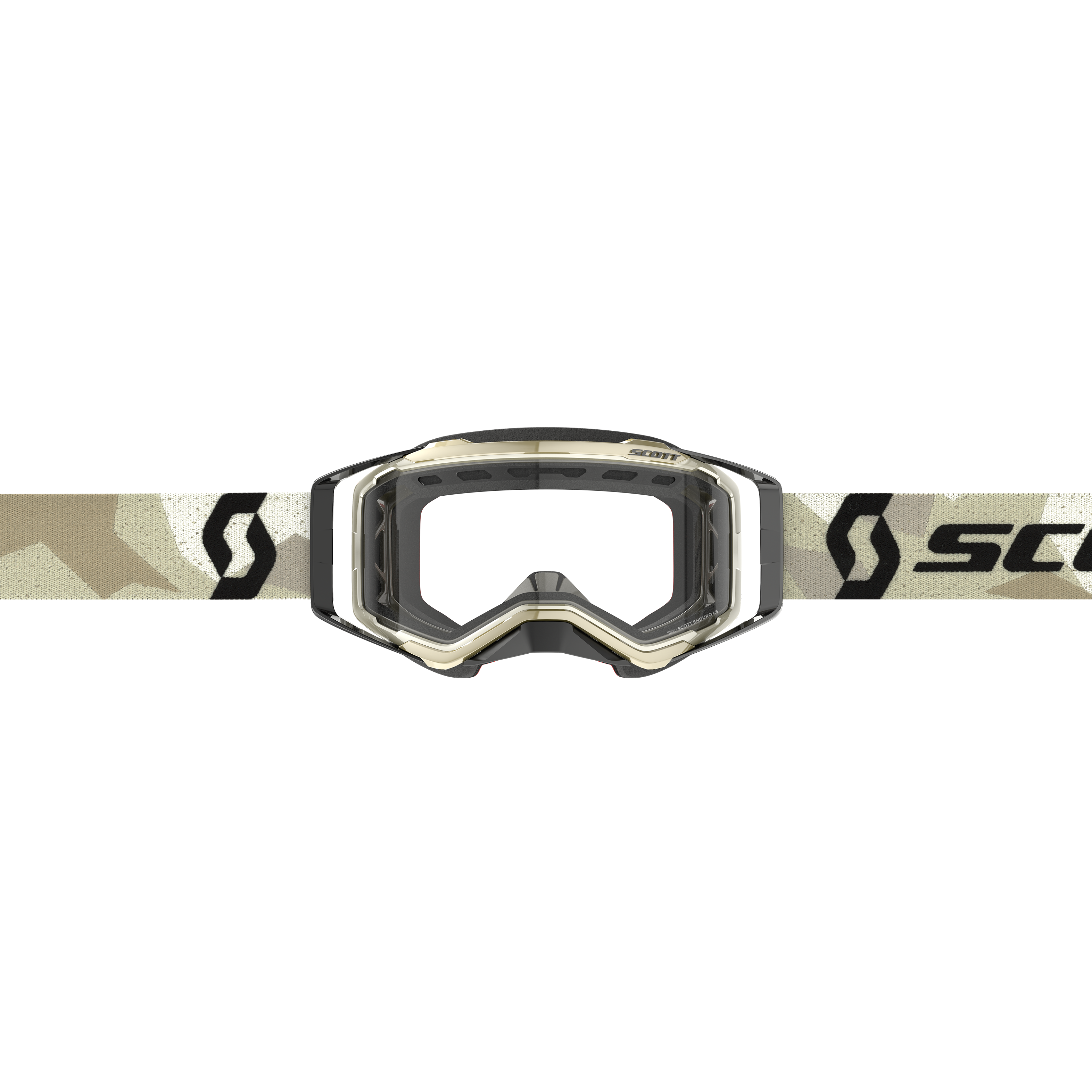 Scott Prospect Enduro Goggle, Camo Beige / Black – Light Sensitive