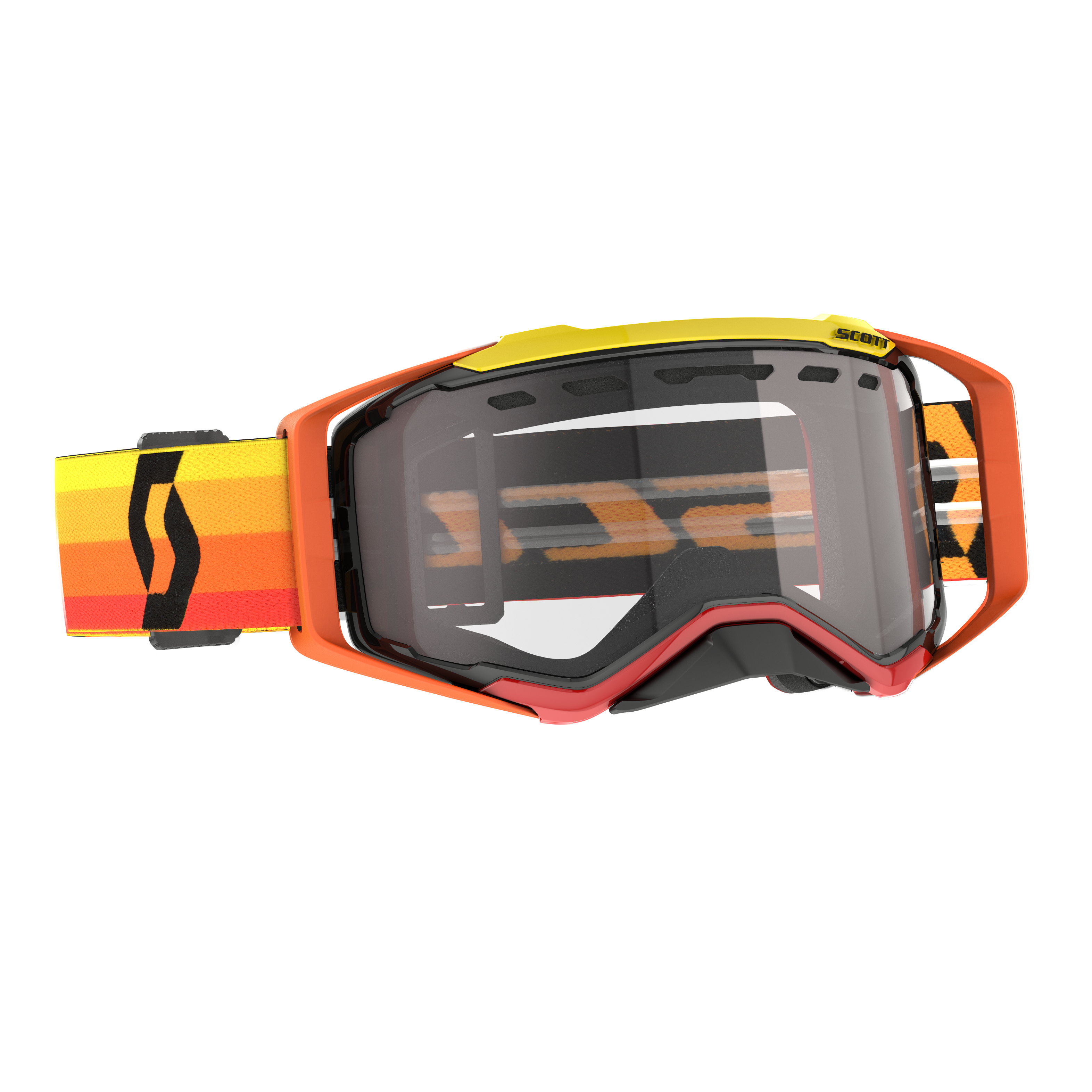 Scott Prospect Enduro Goggle, Orange / Yellow