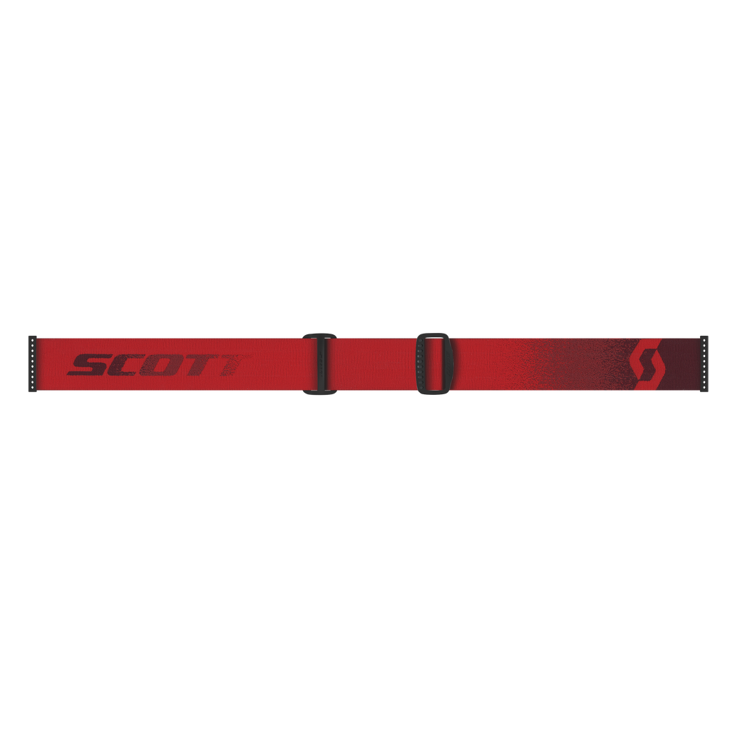 Scott Fury Goggles, Red - Silver Chrome Works Lens