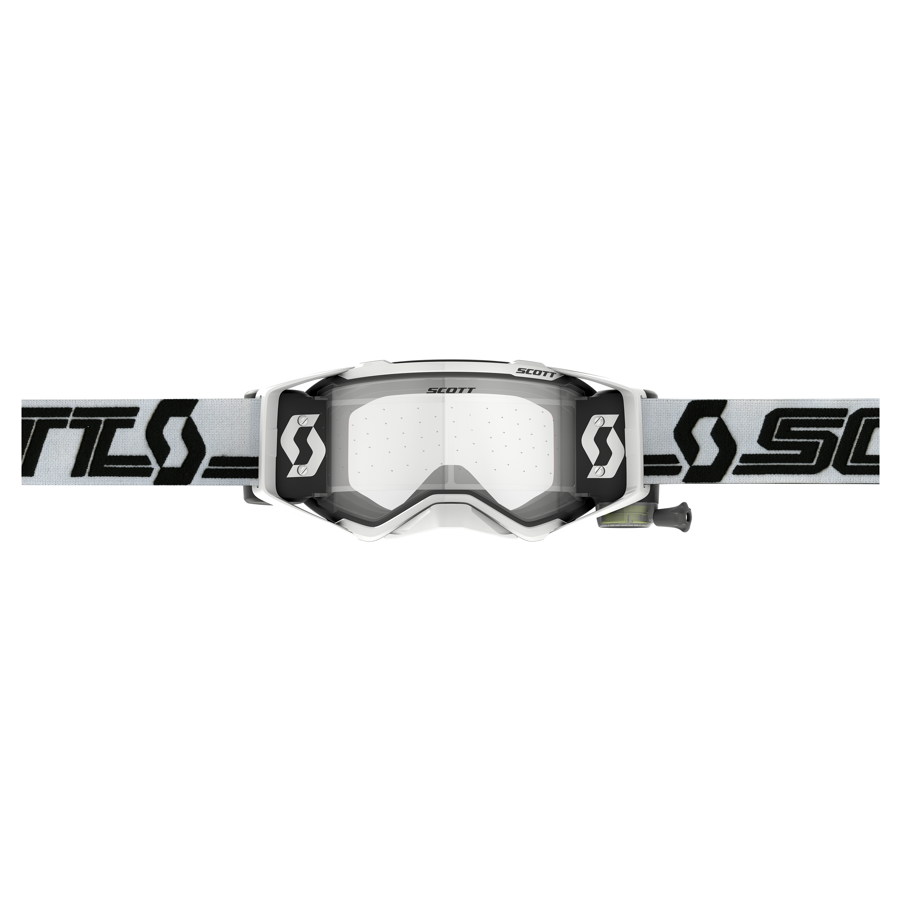 Scott Prospect Goggle Super WFS, White / Black – Clear Works Lens