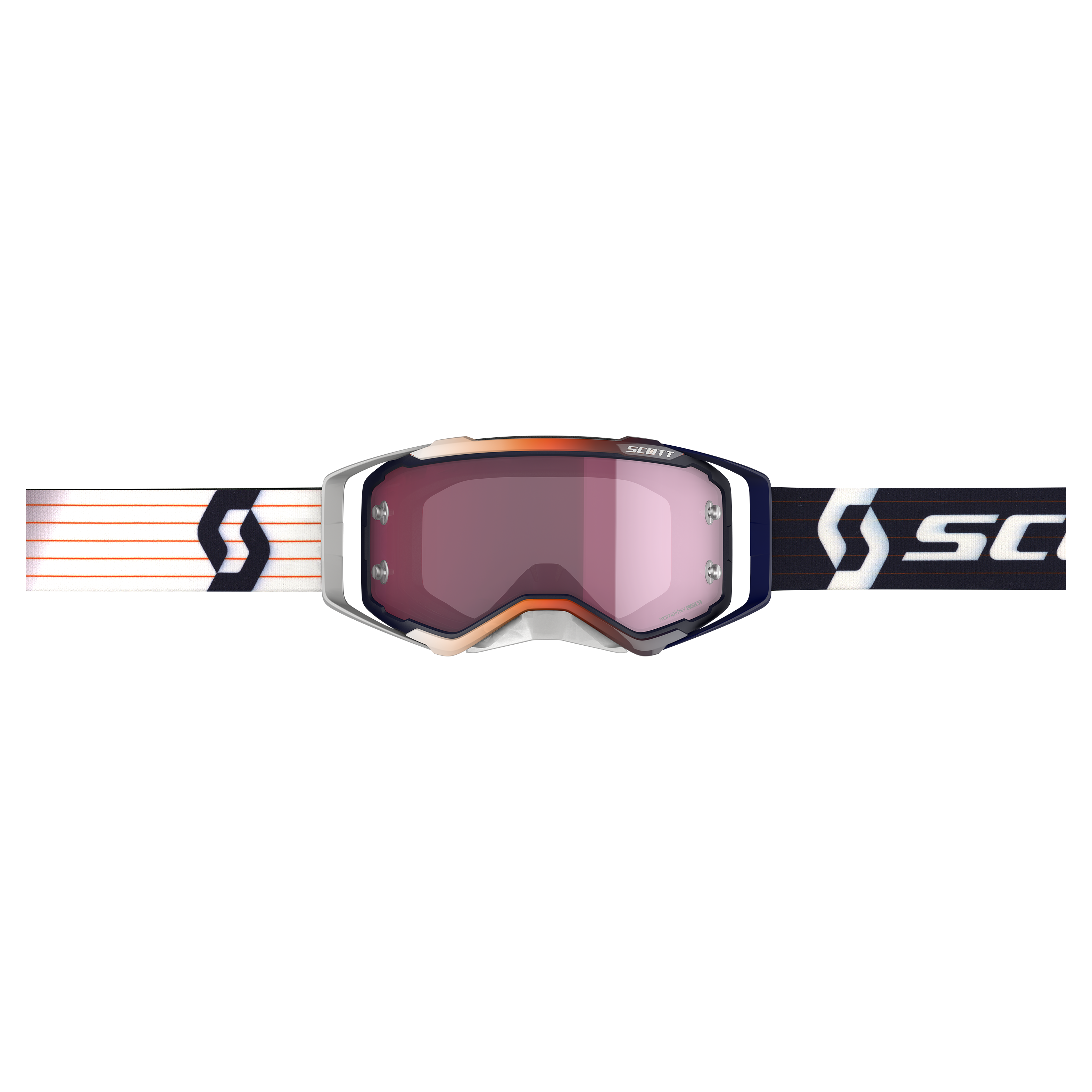 Scott Prospect Amplifier Goggle, Blue / White - Rose Chrome Works Lens