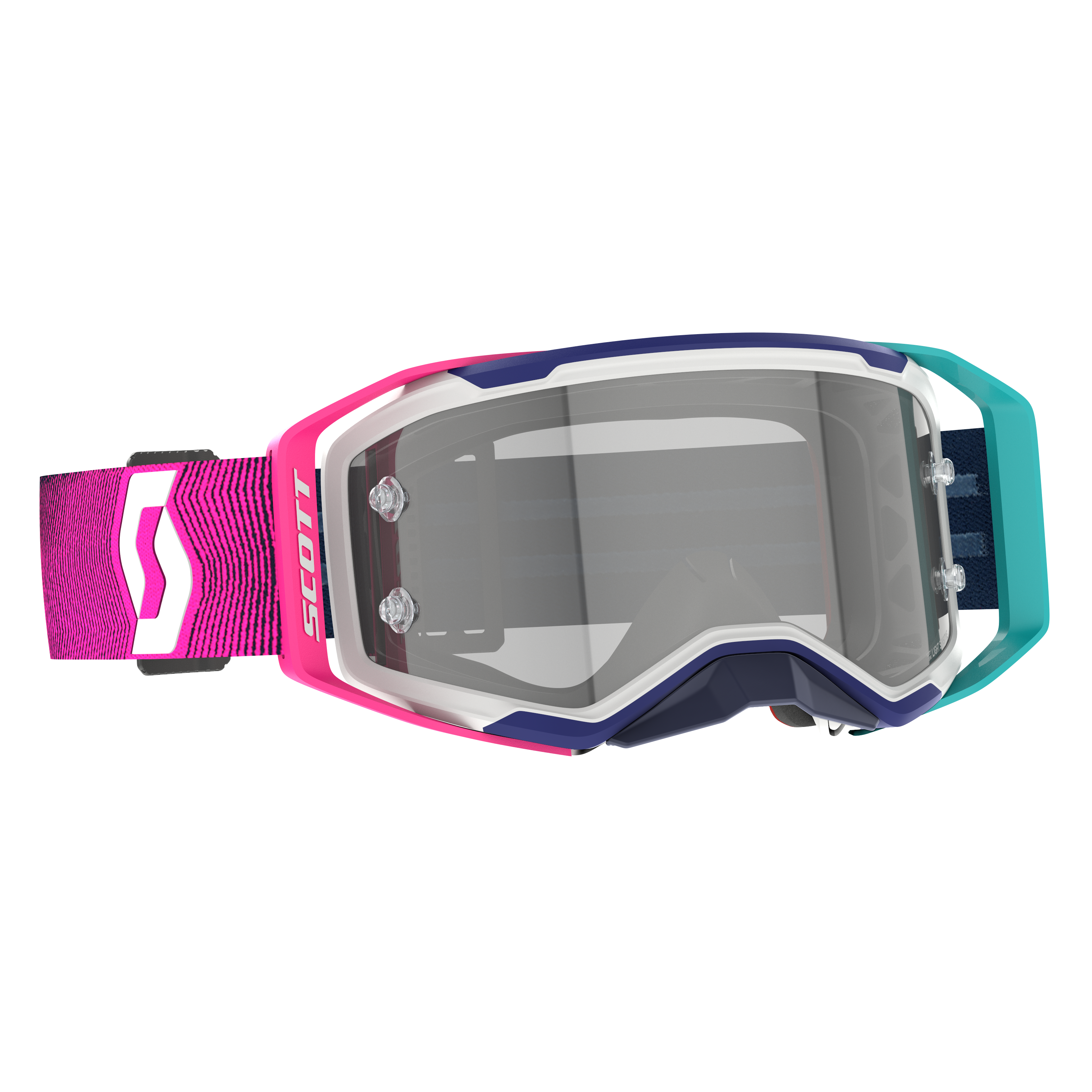 SCOTT Prospect 2.0 Goggle, Stealth Blue / Radiant Pink - Light Sensitive