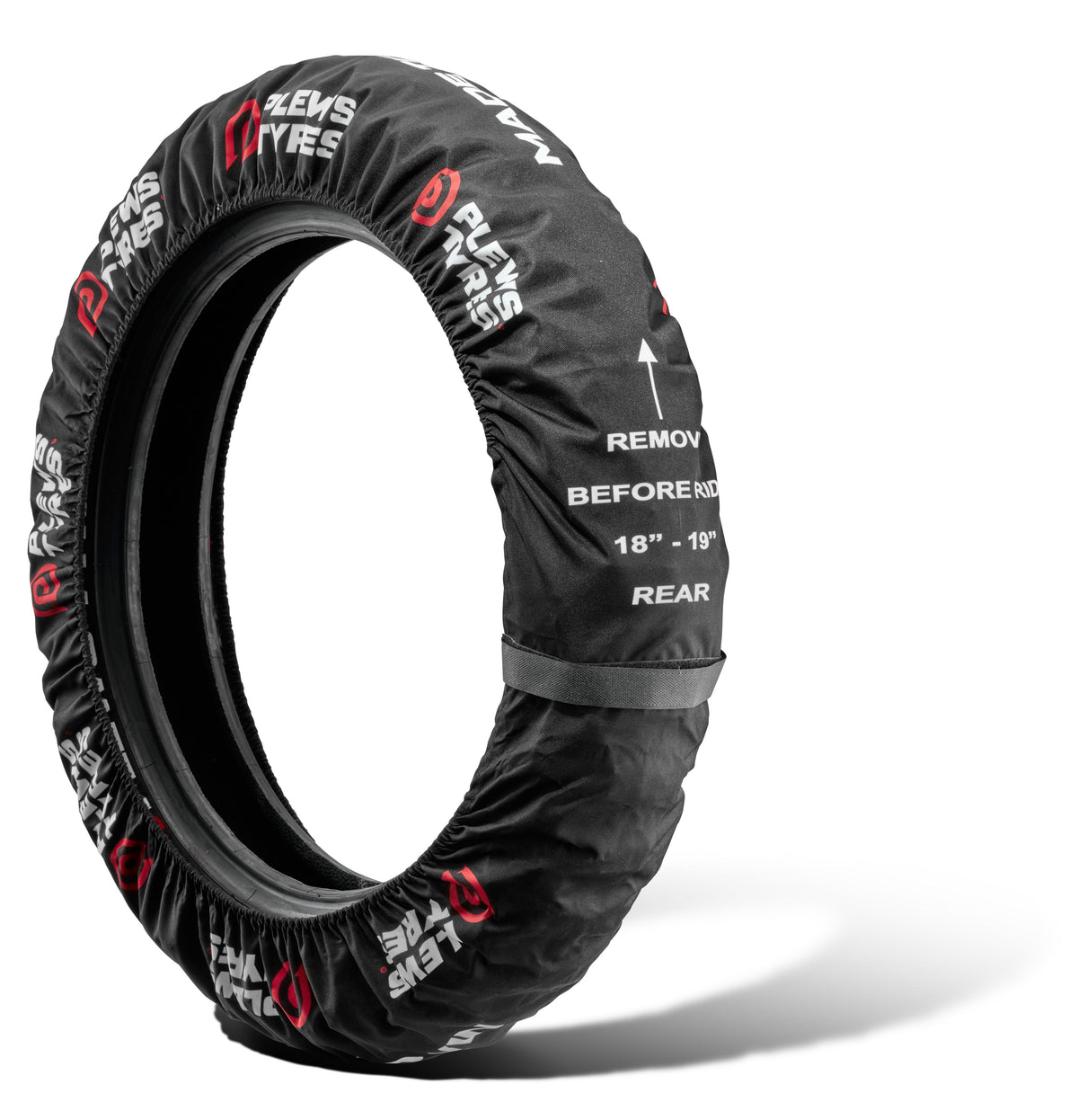 Plews Tyres - Factory Tyre Wraps - size 12" front  - 19" / 18" rear