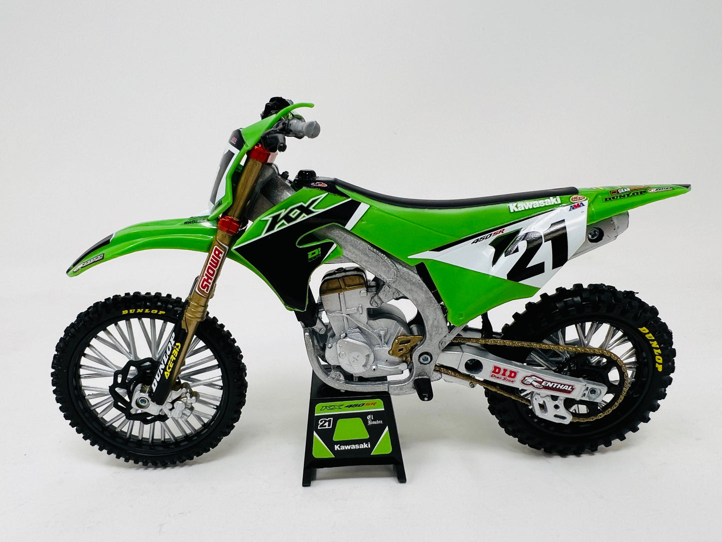 New Ray Toys 1:6 Jason Anderson Factory KX 450 Toy Model