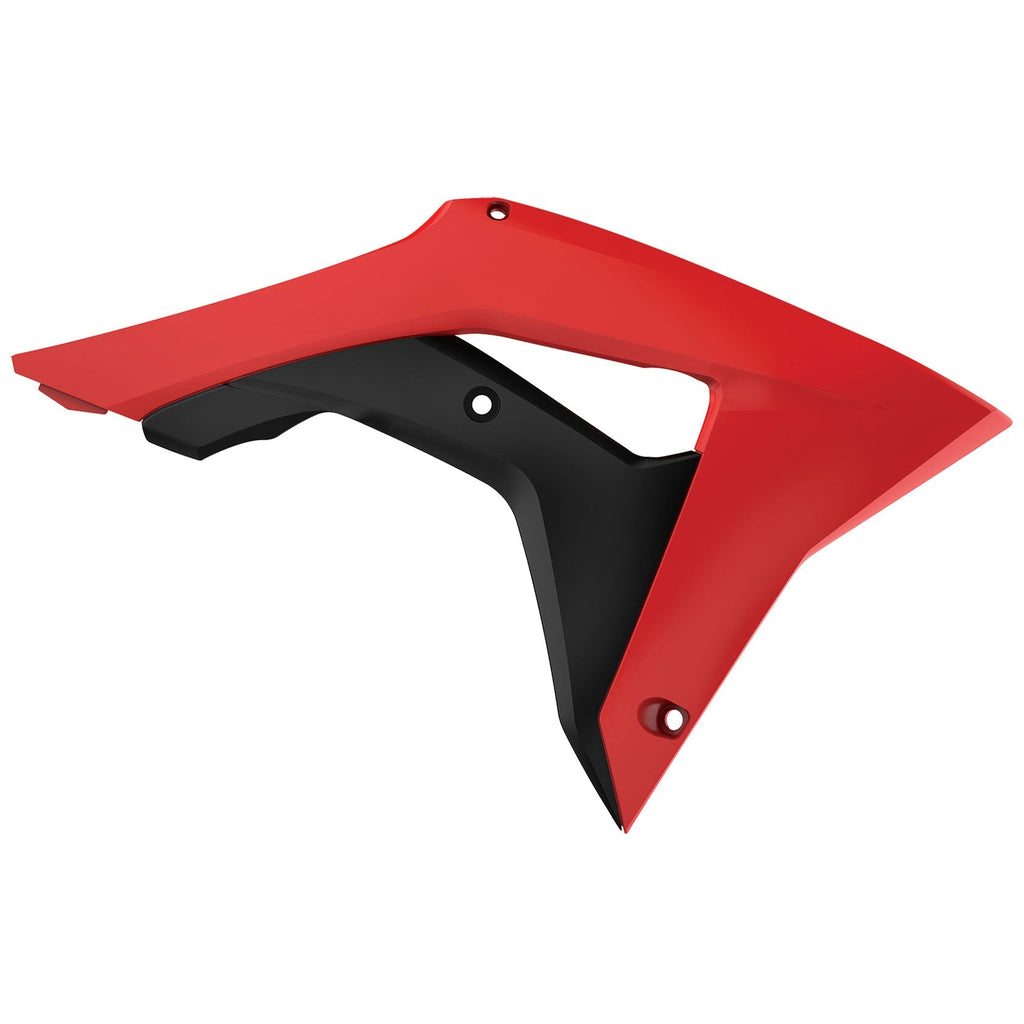 Polisport Honda Plastic Kit with Fork Guards CRF 250 R 2018 - 2021 CRF 450 R 2017 - 2020, Red & Black