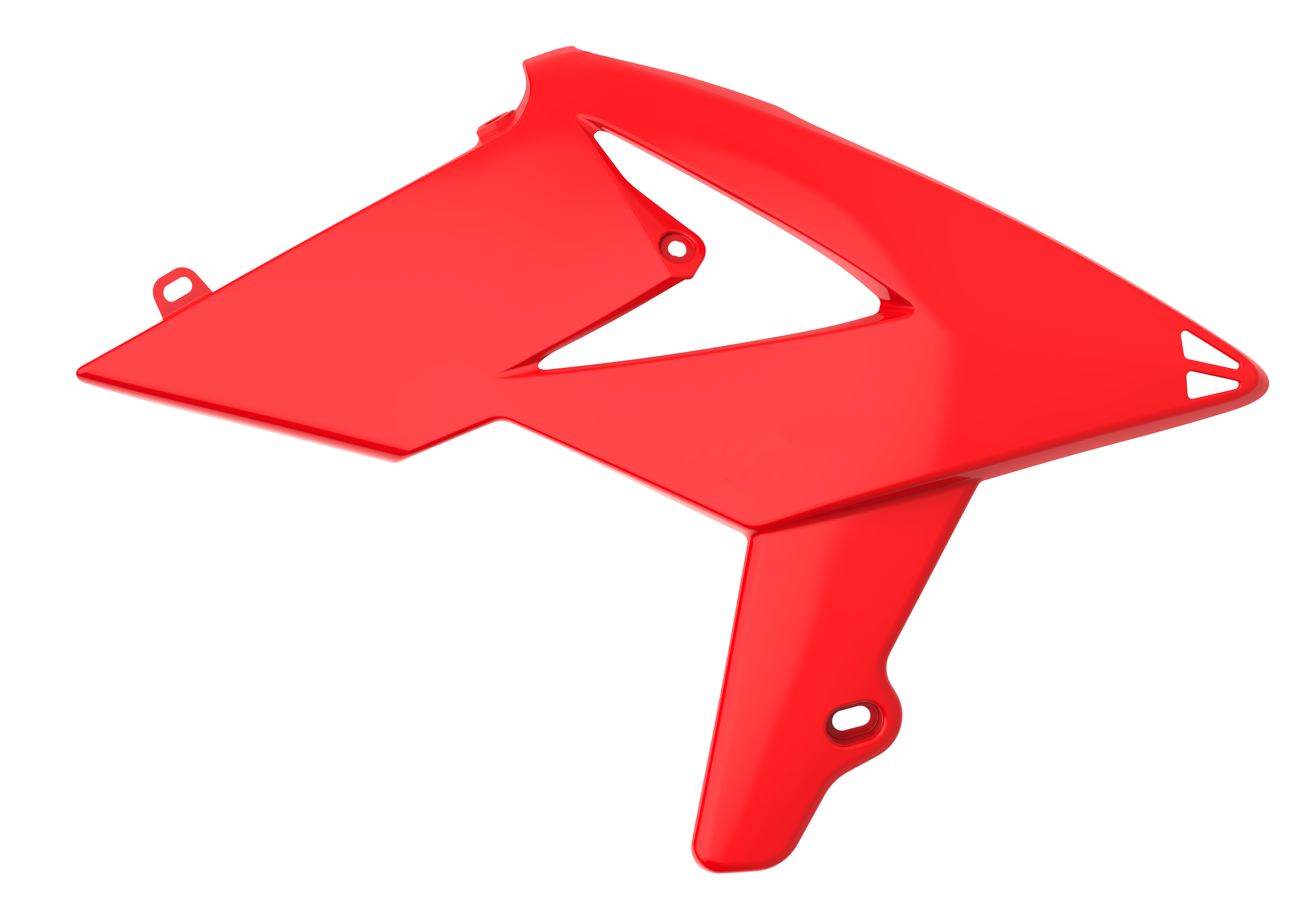 Polisport Beta Plastic Kit with Fork Guards RR ENDURO 2018 ONLY, Red