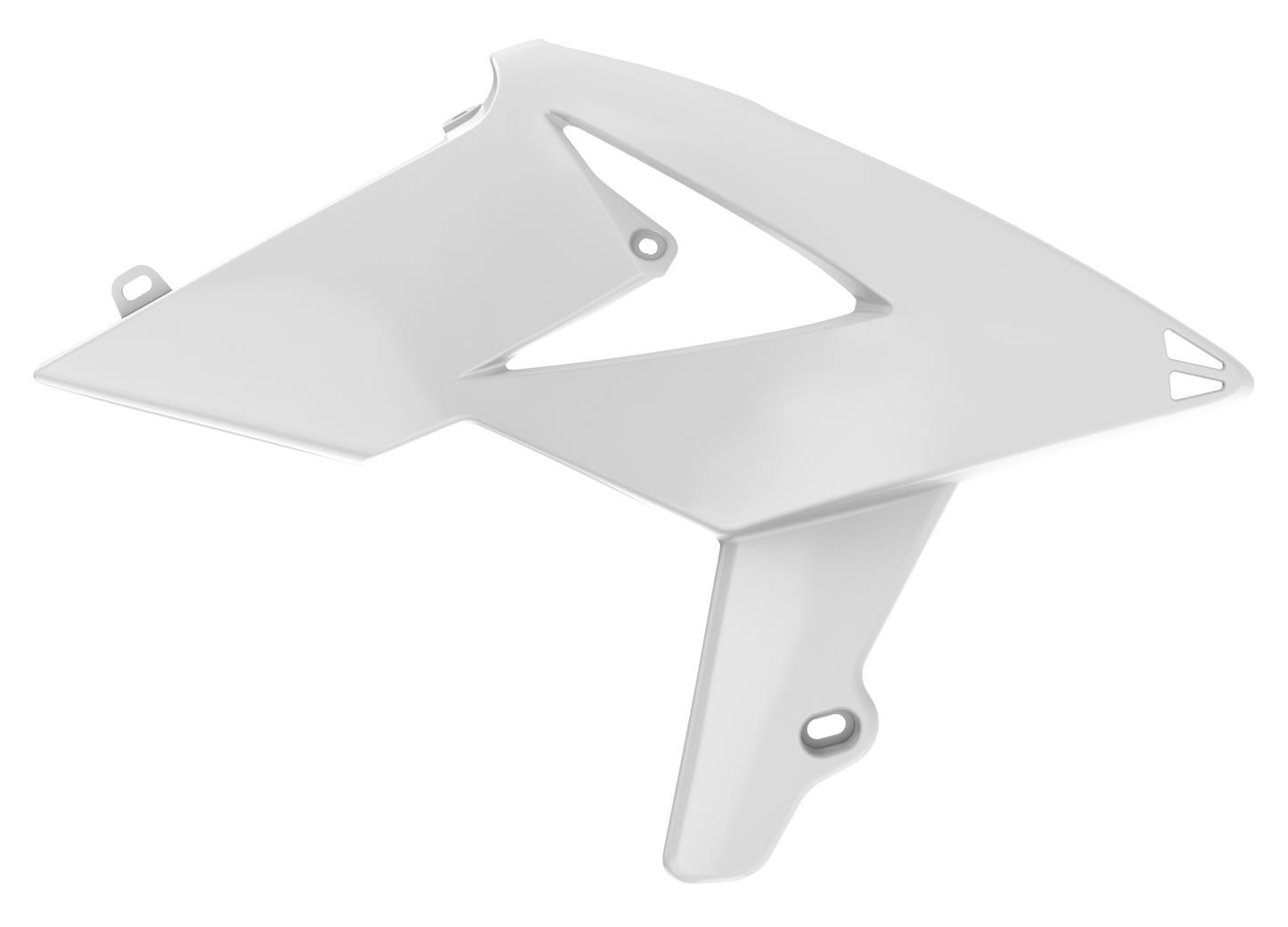 Polisport Beta Plastic Kit with Fork Guards RR ENDURO 2013 - 2017, White