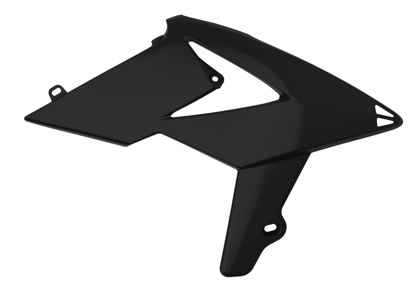 Polisport Beta Plastic Kit with Fork Guards RR ENDURO 2019 ONLY, Black