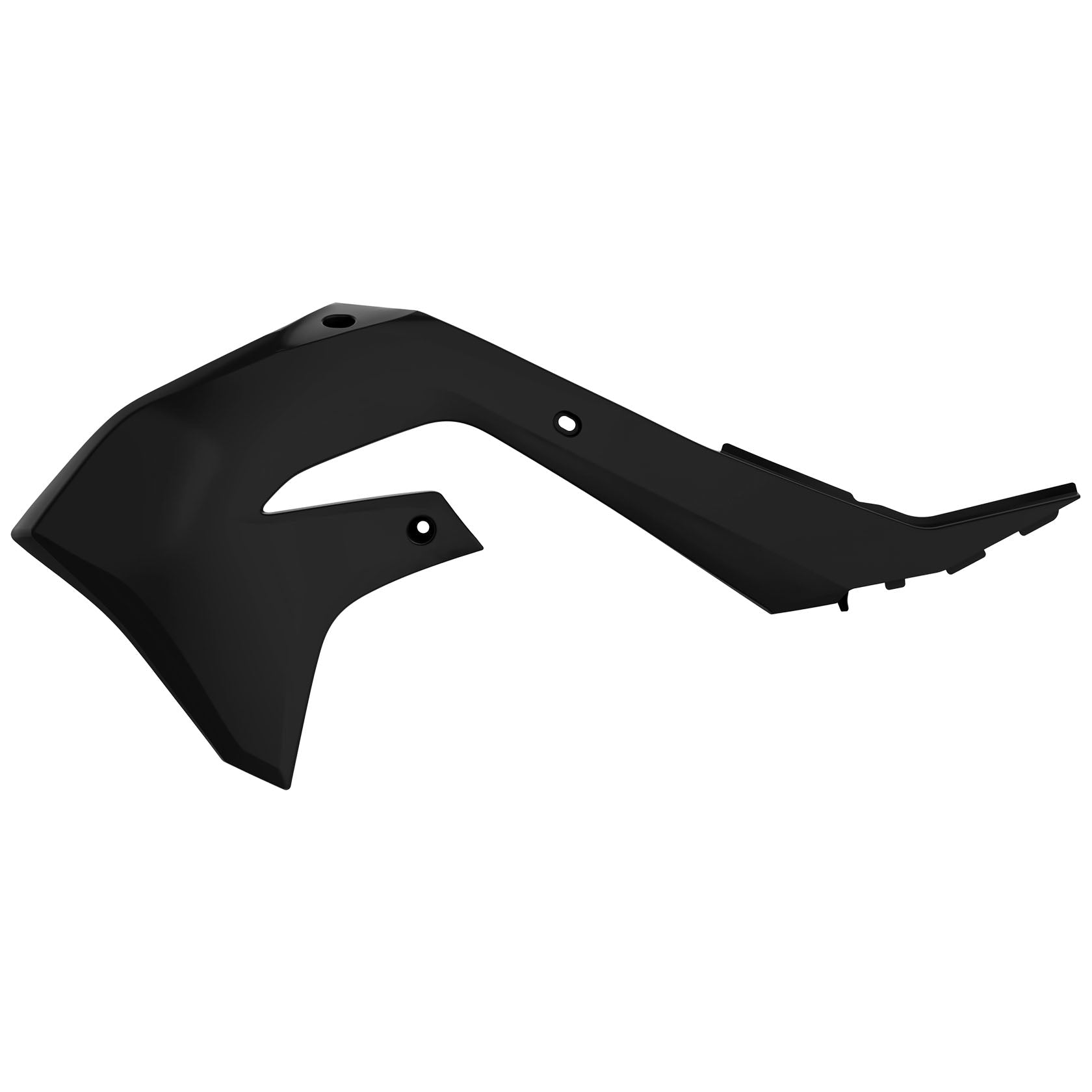Polisport Kawasaki Plastic Kit with Fork Guards KX 250 2021 - 2024 KX 450 2019 - 2023, All Black