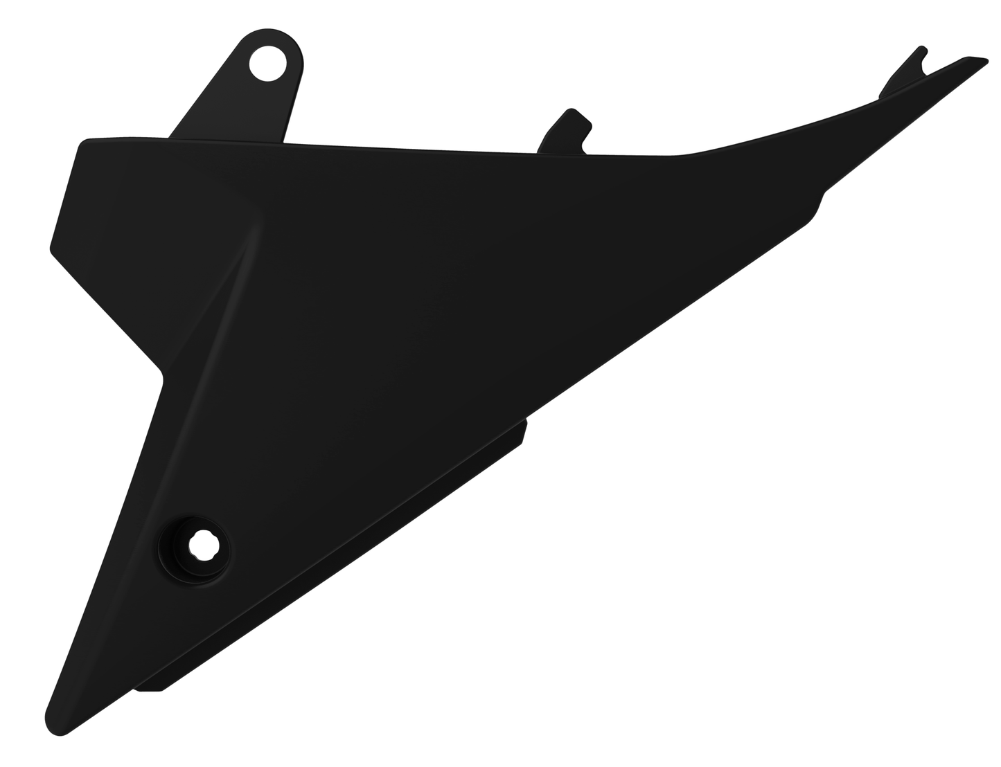 Polisport Beta Plastic Kit with Fork Guards RR ENDURO 2019 ONLY, Black