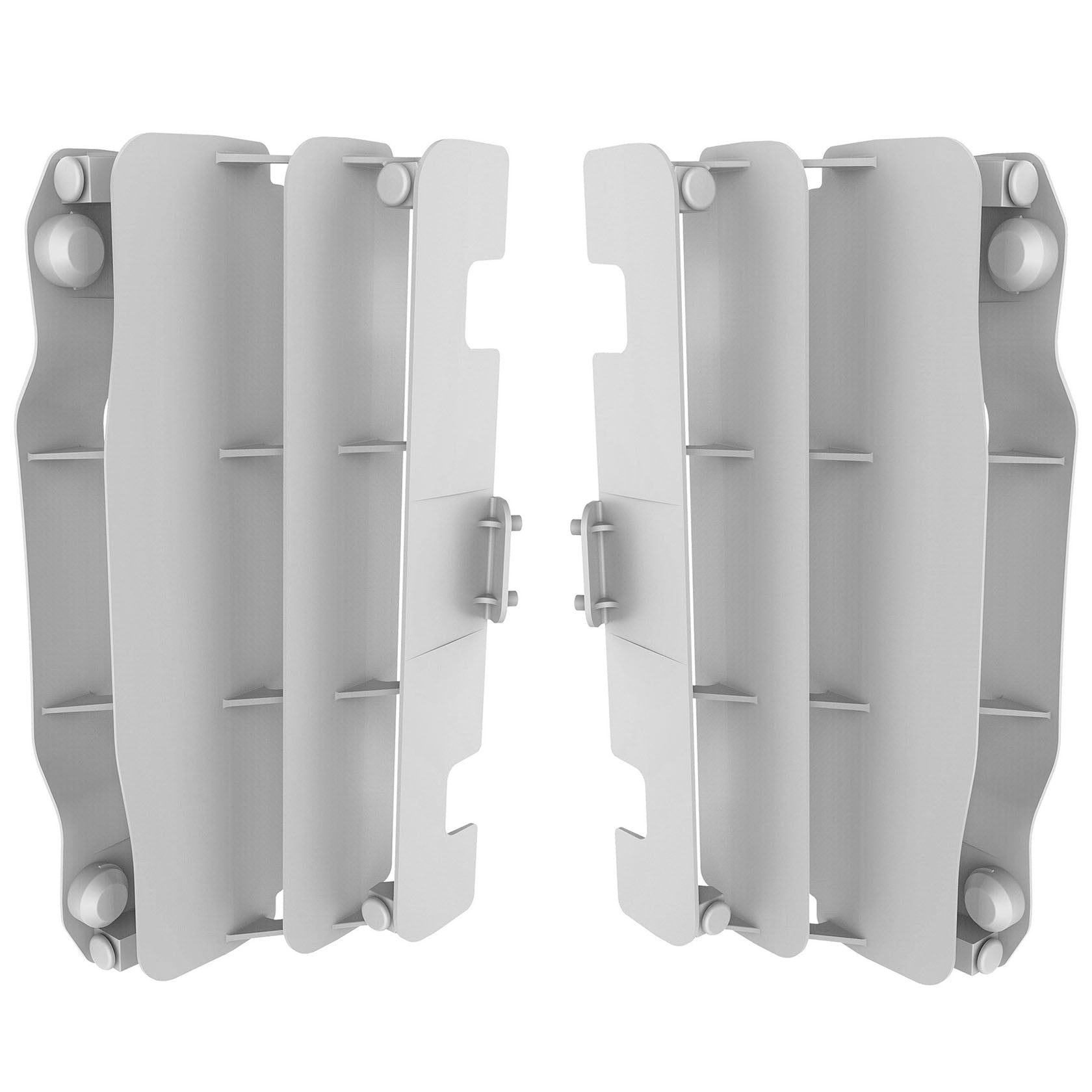 Polisport Yamaha Radiator Louvers YZF 250 YZF 450 2006 ONLY, White