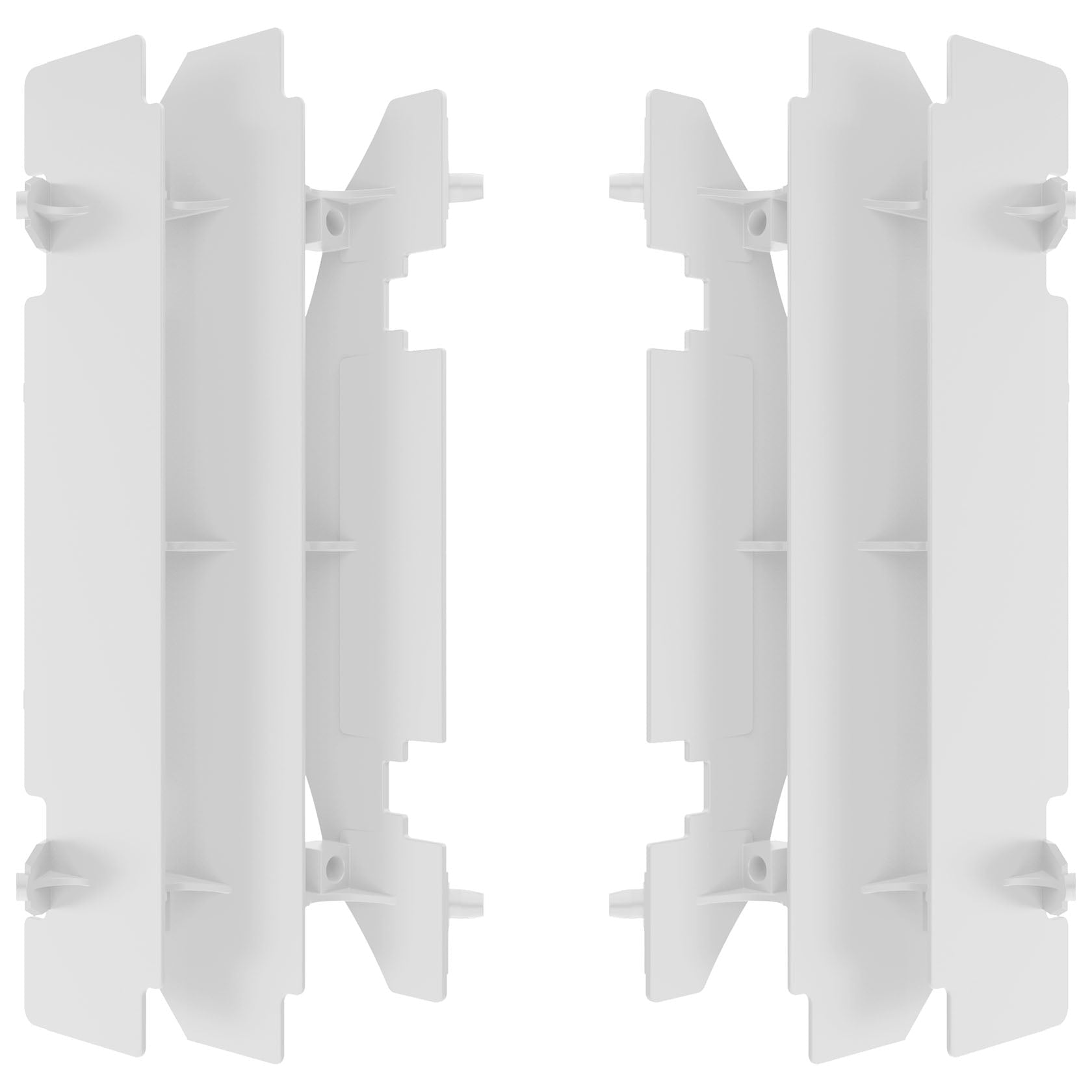 Polisport Suzuki Radiator Louvers RM 125 2001 - 2008 RM 250 1996 - 2006, White