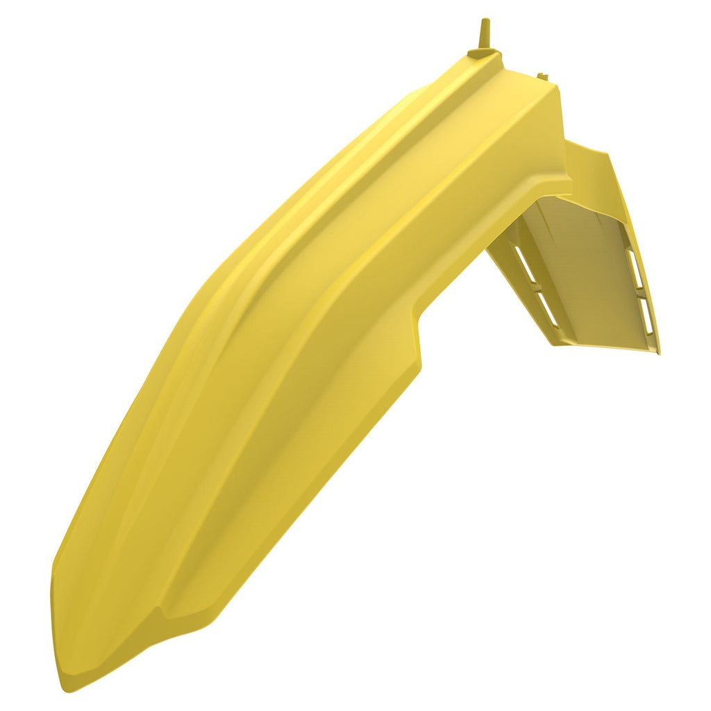 Polisport Suzuki Plastic Kit with Fork Guards RMZ 250 2019 - 2025 RMZ 450 2018 - 25, OEM Yellow White