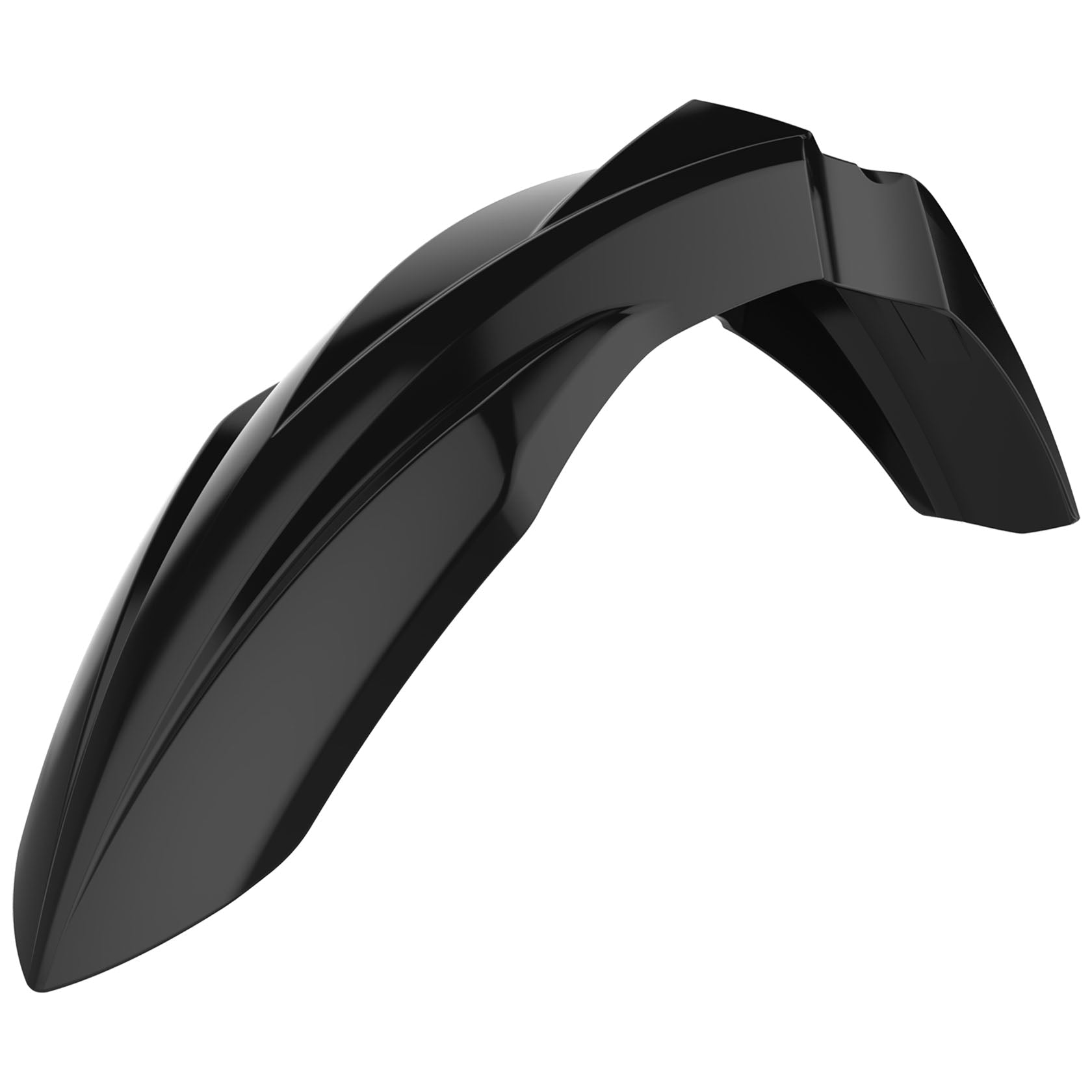 Polisport Kawasaki Plastic Kit with Fork Guards KXF 250 2017 - 2020, All Black
