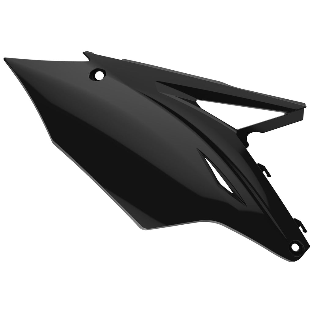 Polisport Kawasaki Plastic Kit with Fork Guards KXF 250 2017 - 2020, All Black