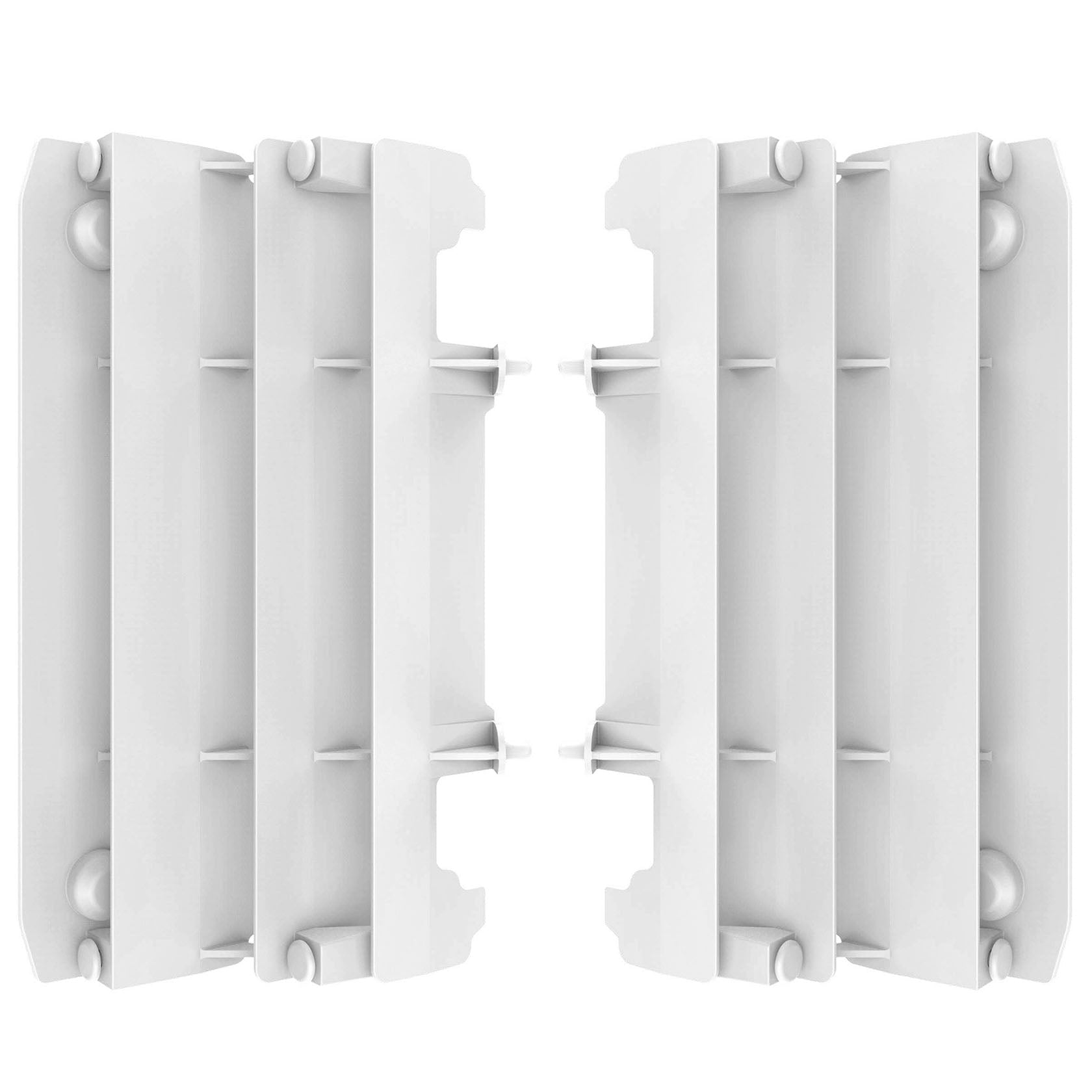 Polisport Yamaha Radiator Louvers YZ 125 YZ 250 2005 - 2021, White