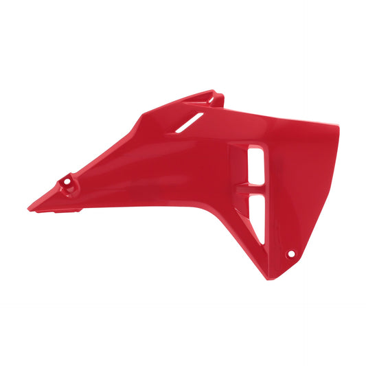 Polisport Honda Radiator Scoops CRF 250 R CRF 450 R 2025, Red