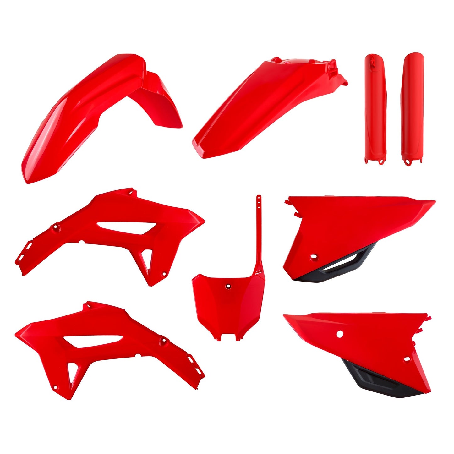 Polisport Honda Plastic Kit CRF 250 R 2022 - 2024 CRF 450 R 2021 - 24, OEM Red