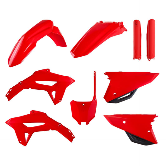 Polisport Honda Plastic Kit CRF 250 R 2022 - 2024 CRF 450 R 2021 - 24, OEM Red