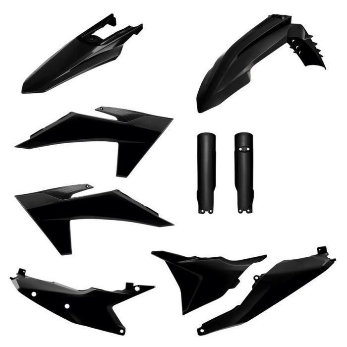 Polisport KTM Plastic Kit EXC EXCF 2024, Black