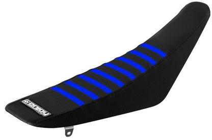 Enjoy Yamaha Seat Cover YZF 250 2019 - 2023 YZF 450 2018 - 2022 Ribbed Black Blue