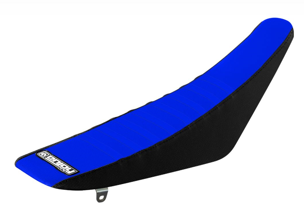 Enjoy Yamaha Seat Cover YZF 250 2019 - 2023 YZF 450 2018 - 2022 Ribbed Black Blue Blue