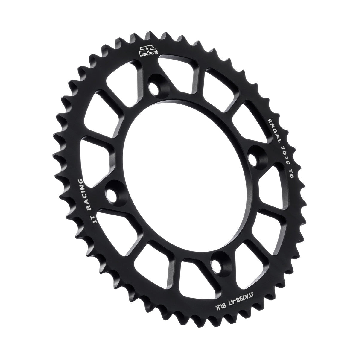 JT Sprockets Aluminium Rear Sprocket Suzuki RM 80 85 1982 - 2023 Yamaha YZ 80 85 1993 - 2025, 47T