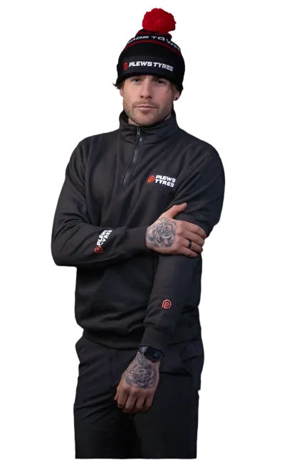 Plews Tyres Team Quarter Zip